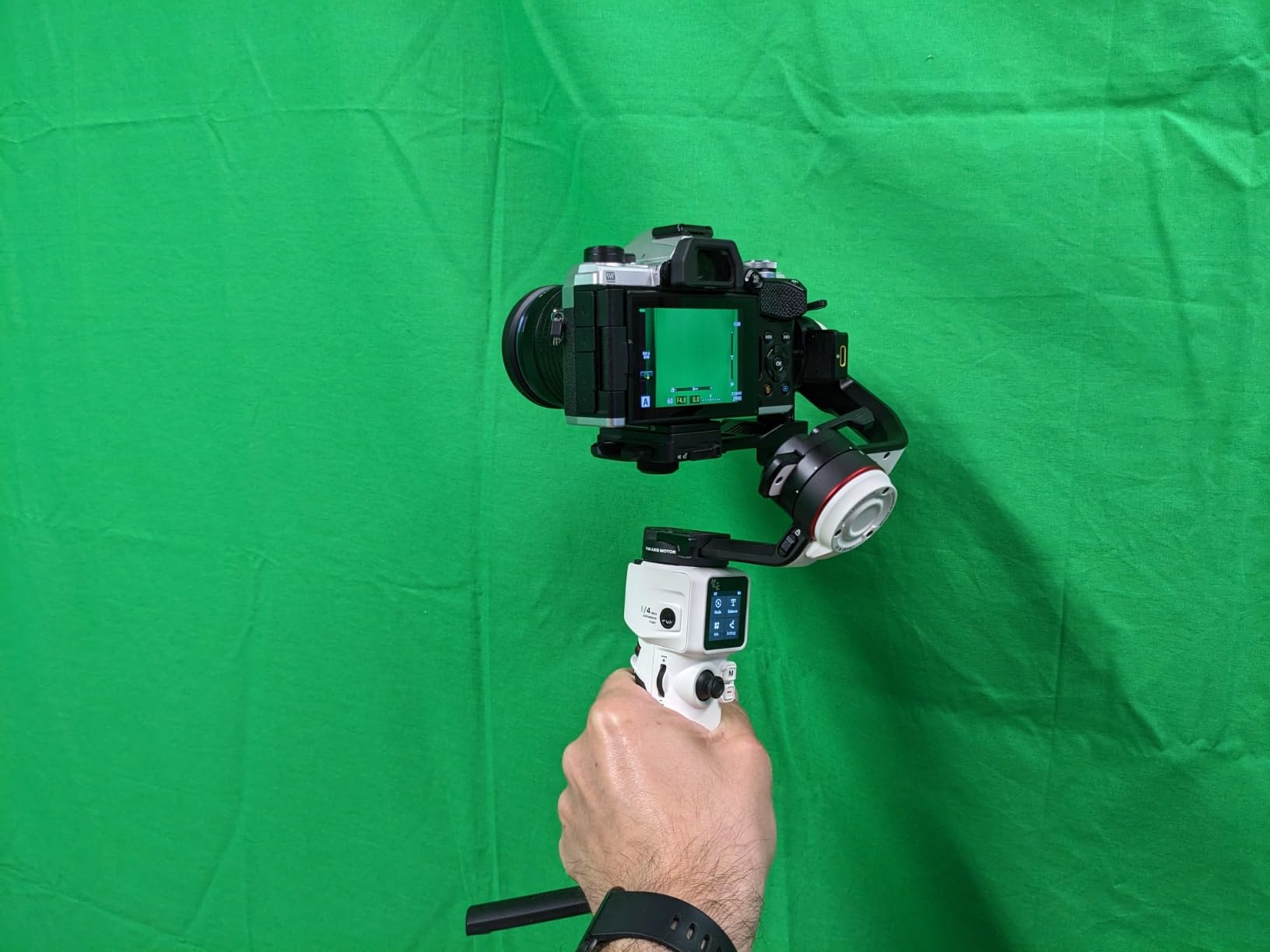 Zhiyun Crane M3S Handheld Gimbal 3-Axis Stabilizer All in One Design for Mirrorless Cameras Like Sony, Canon, Smartphone Like iPhone, Sumsung, Action Cameras Like Gopro (Crane M3 Upgrade Version in 2023) customer photo 2