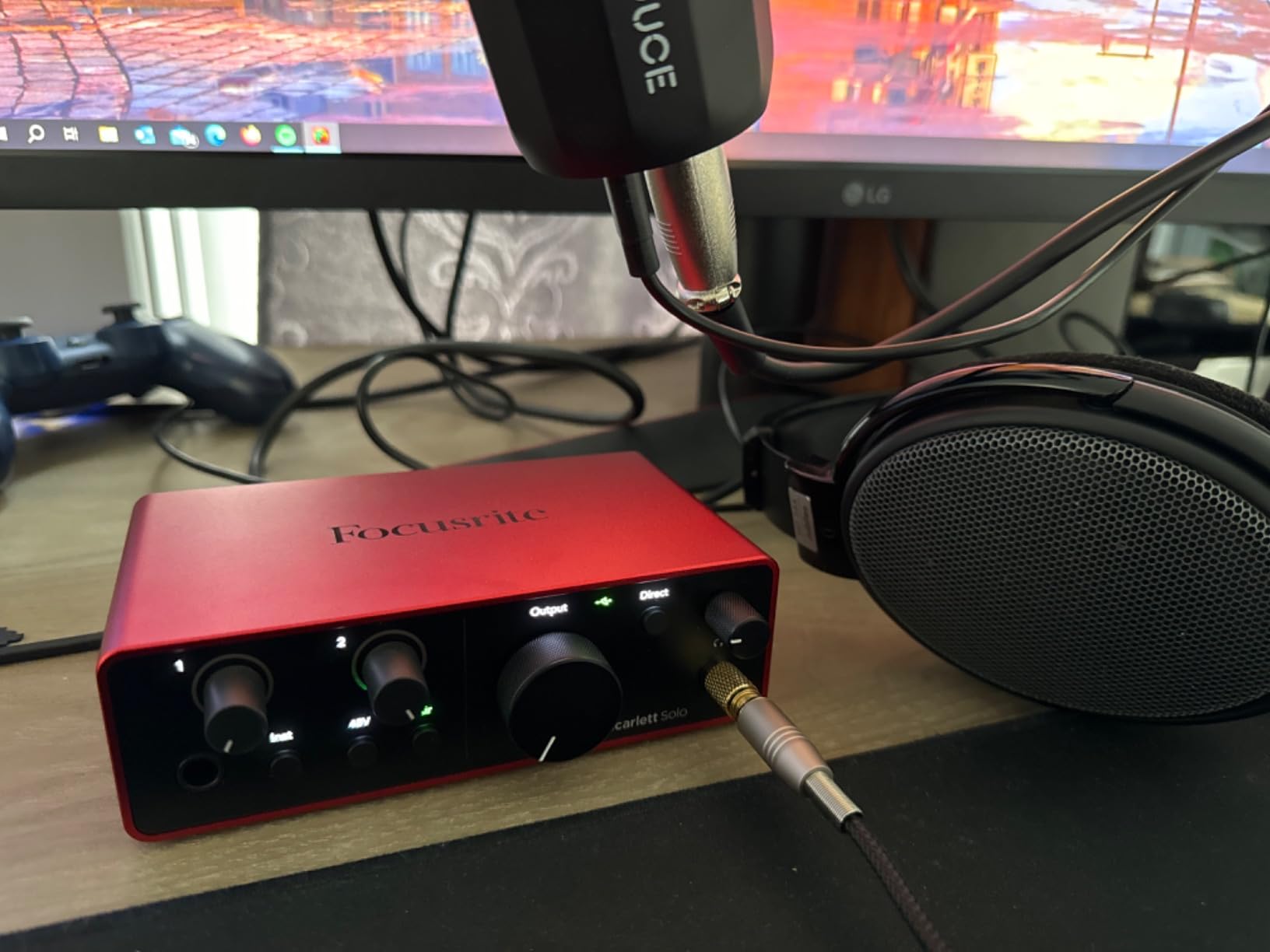 Focusrite Scarlett Solo 4th Gen USB-C Audio Interface customer photo 1