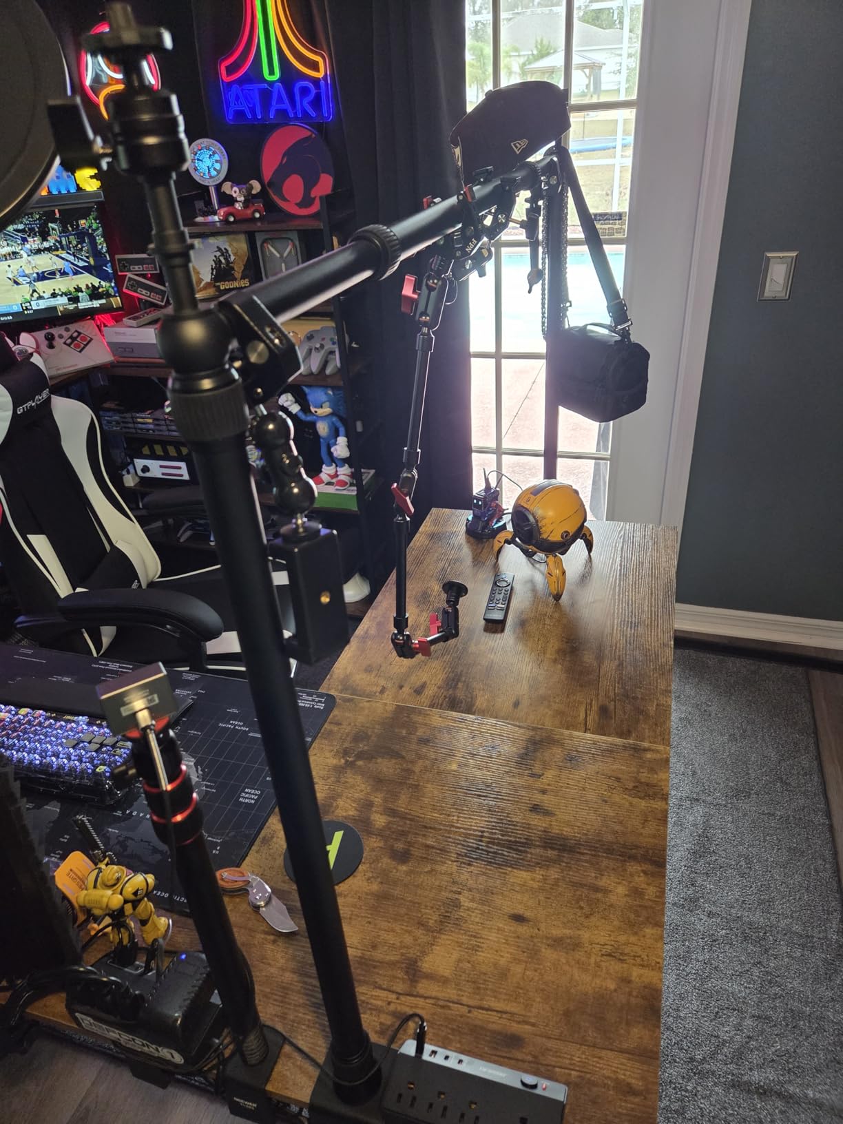NEEWER Overhead Camera Mount Rig with 2 Ball Heads, Super Clamp, NK002 customer photo 1