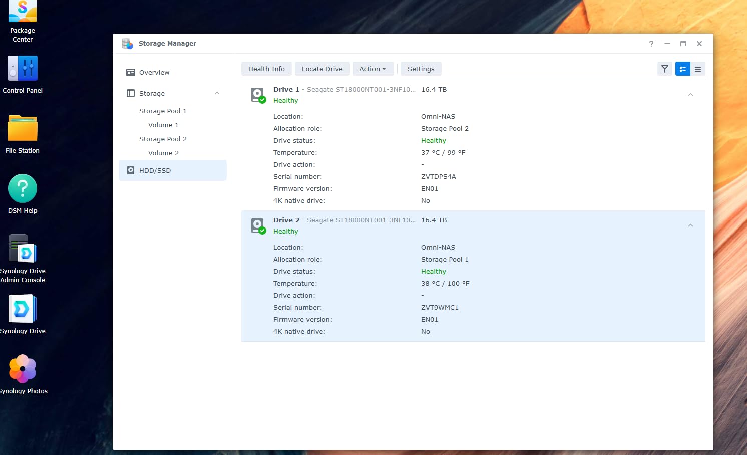 Synology 2-Bay DiskStation DS223j (Diskless) customer photo 1