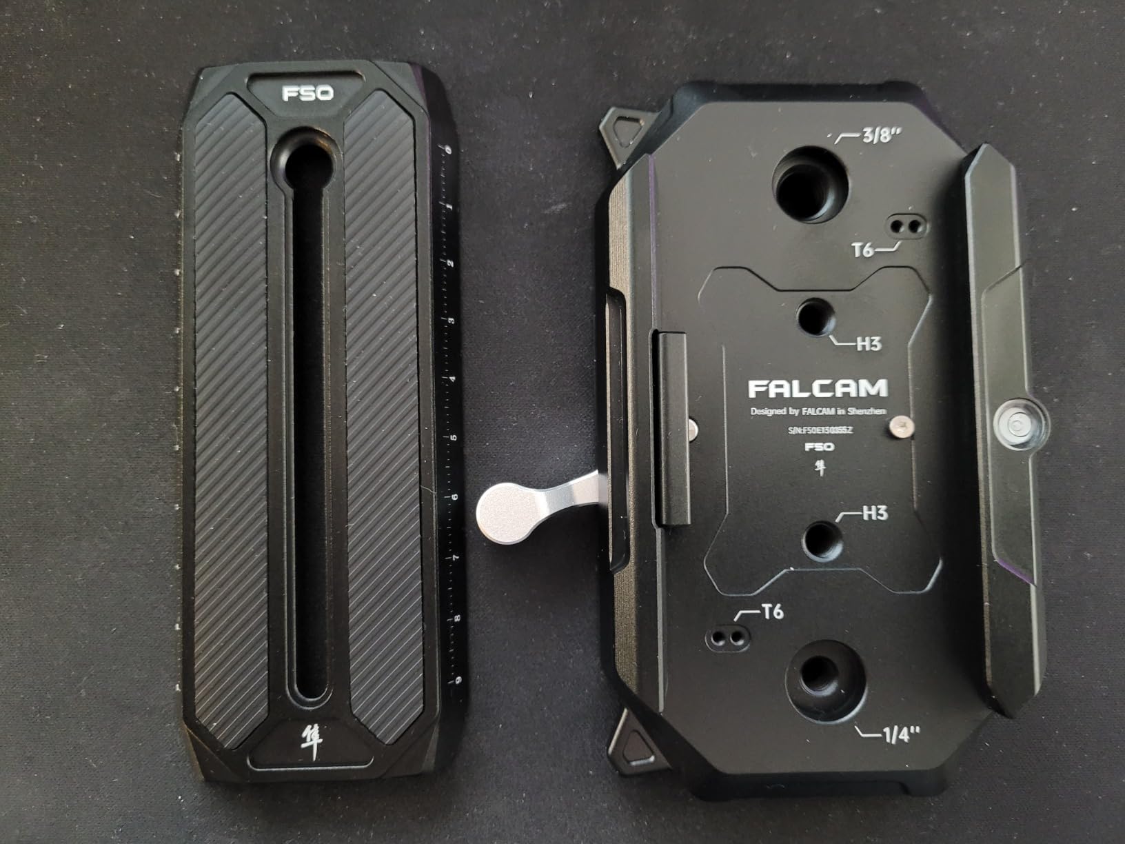 EACHSHOT FALCAM F50 50mm Long Quick Release Plate Kit for Big Cinema Camera | Camera Mounting Adapter QR System, 50mm Aluminum Camera Accessory for Filmmaker customer photo 1