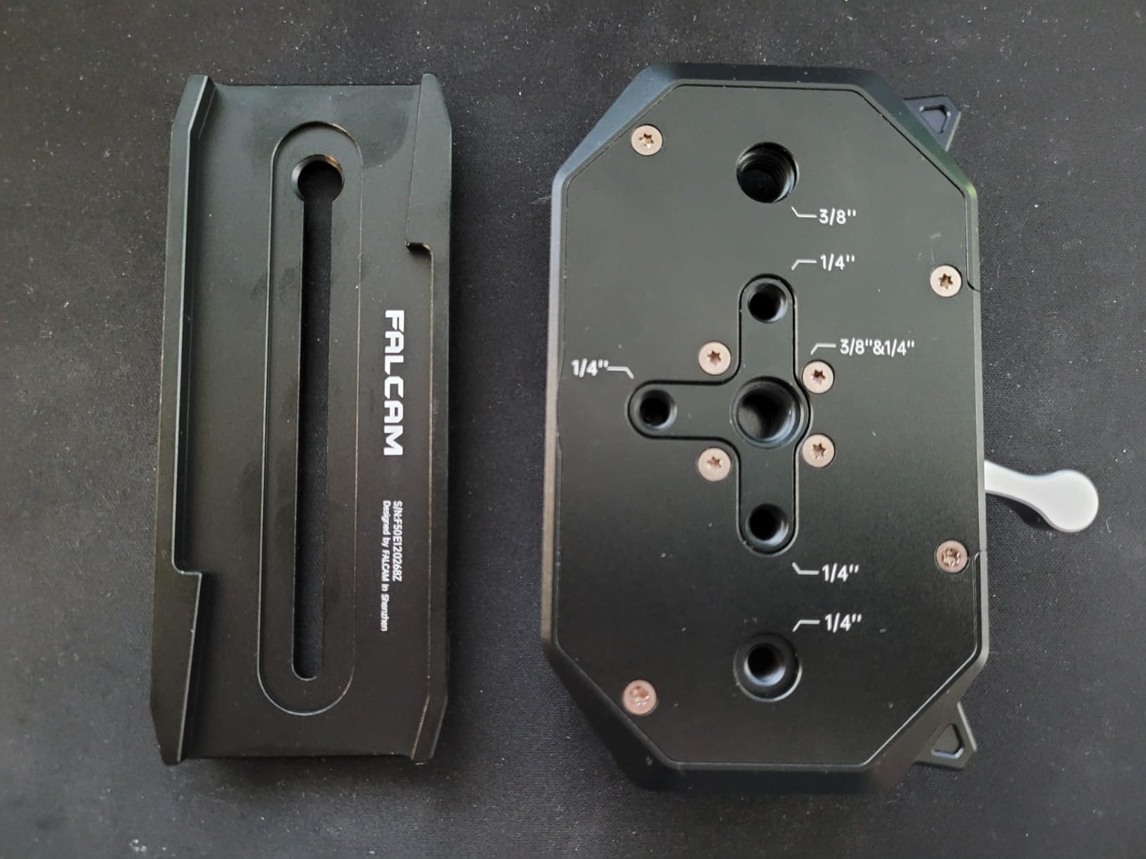 EACHSHOT FALCAM F50 50mm Long Quick Release Plate Kit for Big Cinema Camera | Camera Mounting Adapter QR System, 50mm Aluminum Camera Accessory for Filmmaker customer photo 2