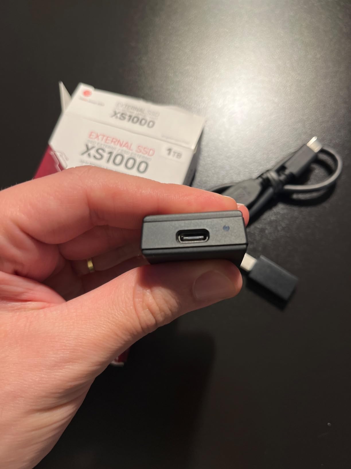 Kingston XS1000 1TB SSD, Pocket-Sized, USB 3.2 Gen 2, External Solid State Drive, Up to 1050MB/s customer photo 2