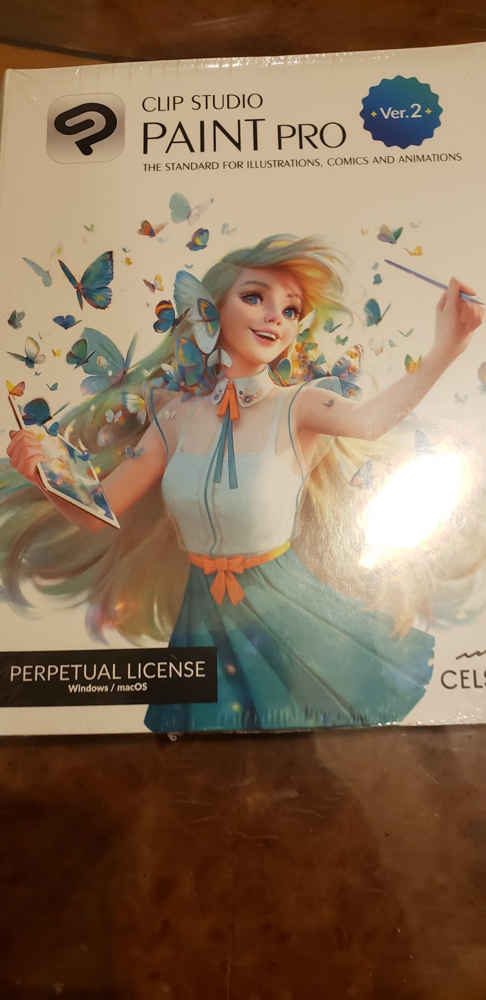 CLIP STUDIO PAINT PRO - Version 2 | Perpetual License | for Microsoft Windows and macOS customer photo 1