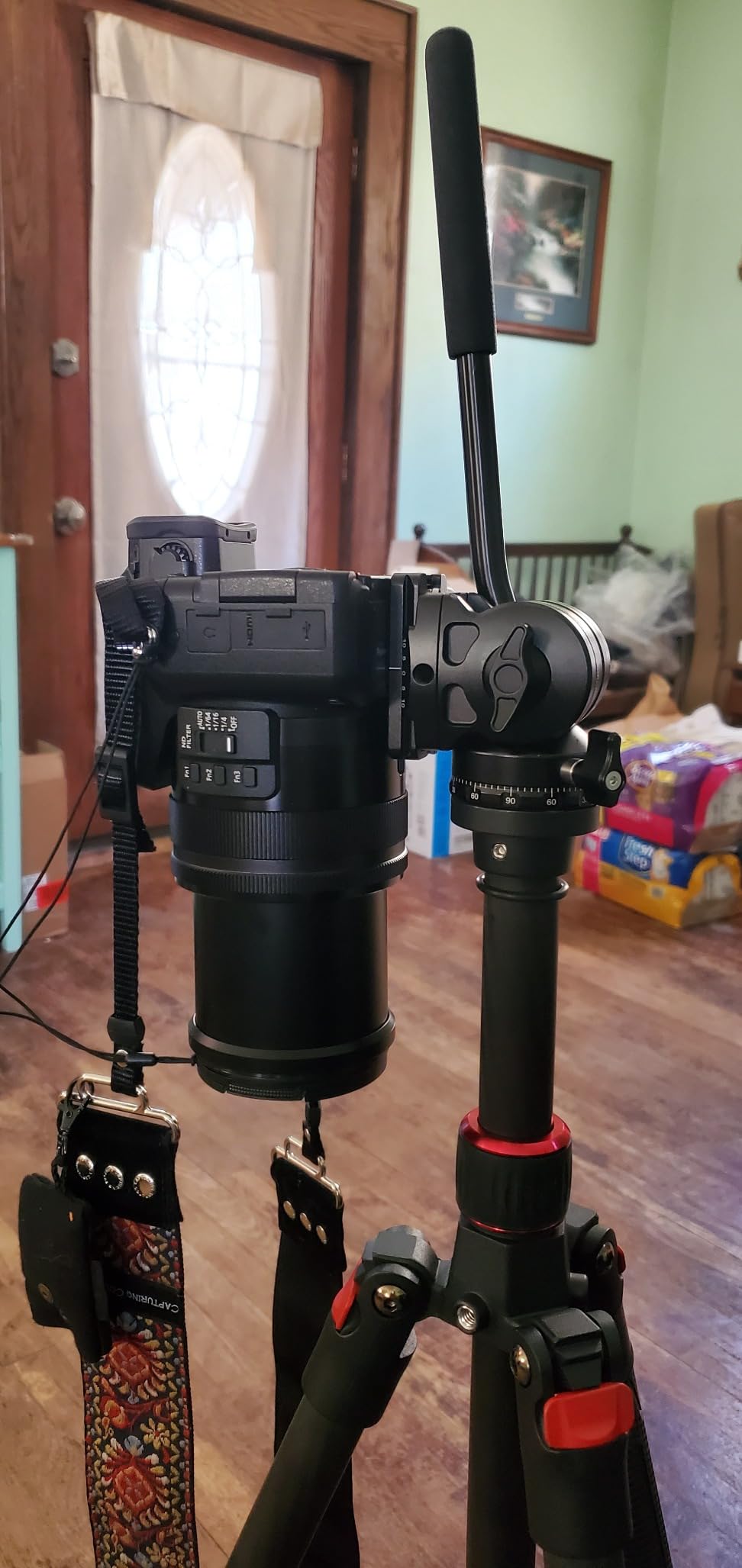 INNOREL F20 Fluid Head, Tripod Pan Tilt Head Mini Pan Metal Camera Video Tripod Head with 2 Arca Swiss Quick Release Plates, Handle, Magic Arm & Phone Clip for Video DSLR Cameras, Max Load 11lb/5kg customer photo 1