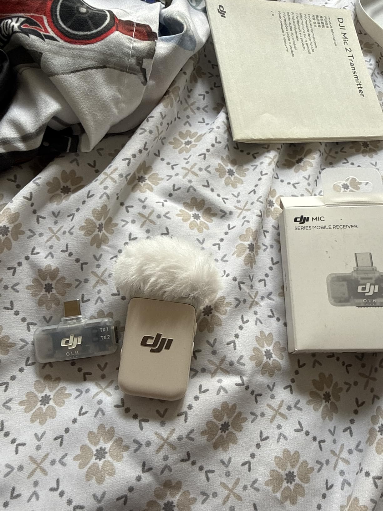 DJI Mic 2 (1 TX + 1 RX), Wireless Mic with Intelligent Noise Cancelling | 32-bit Float Internal Recording, Optimized Sound, 250m (820 ft.) Range, Microphone for iphone, Android, Camera, Vlogs customer photo 1