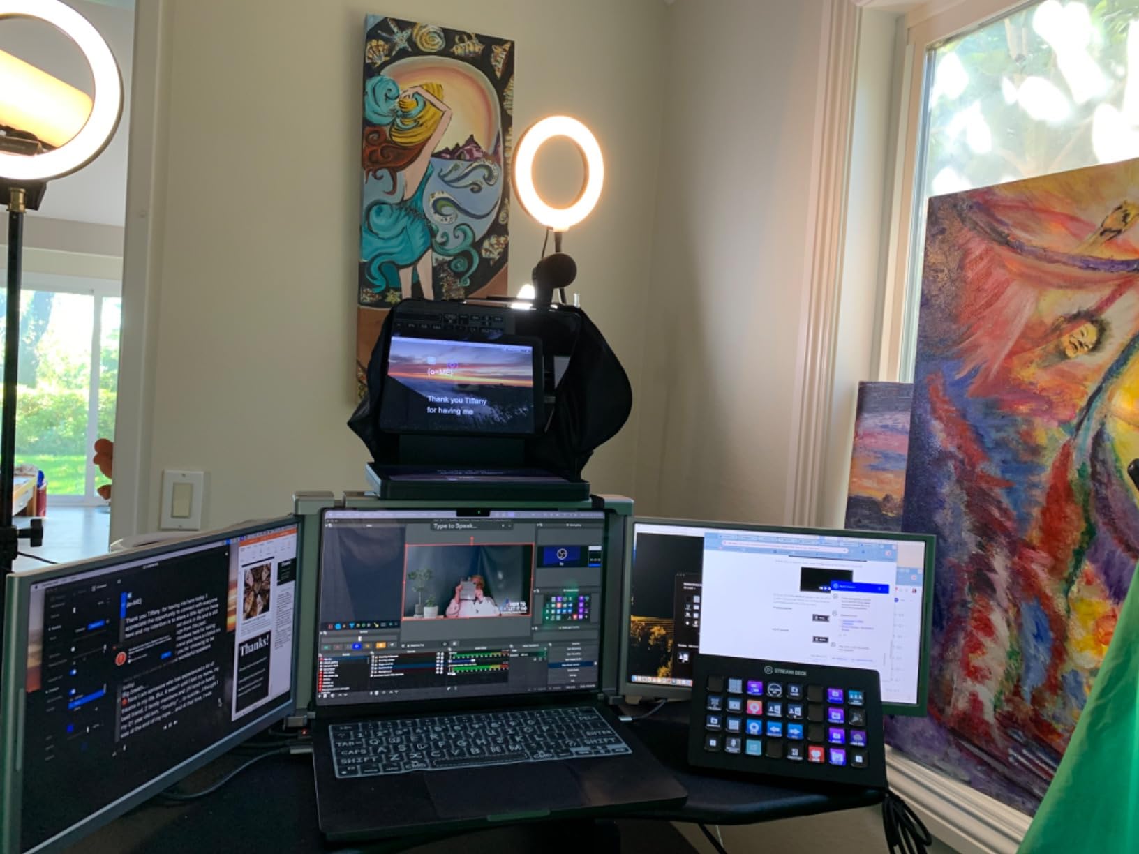 Elgato Prompter, Teleprompter with Built-in Screen, 1080p Full HD Effective Video Resolution customer photo 1