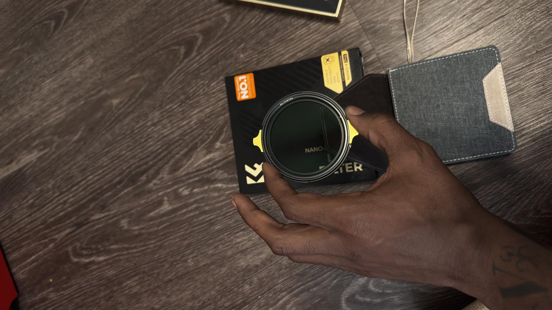 K&F CONCEPT 77mm Variable ND2-32 & Circular Polarizing 2-in-1 Filter, Waterproof & Scratch Resistant 36 Multi-Coated Lens Filter (Nano-X PRO Series) Durable Brass Frame FA901 customer photo 2