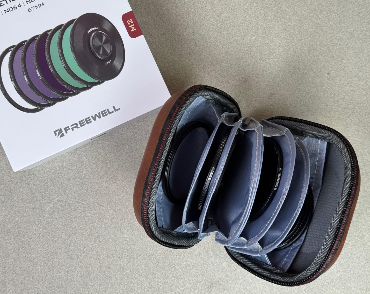 Freewell M2 Magnetic Quick Swap 5-Pack 82mm ND8, ND64, ND1000, CPL & UV Filters customer photo 2