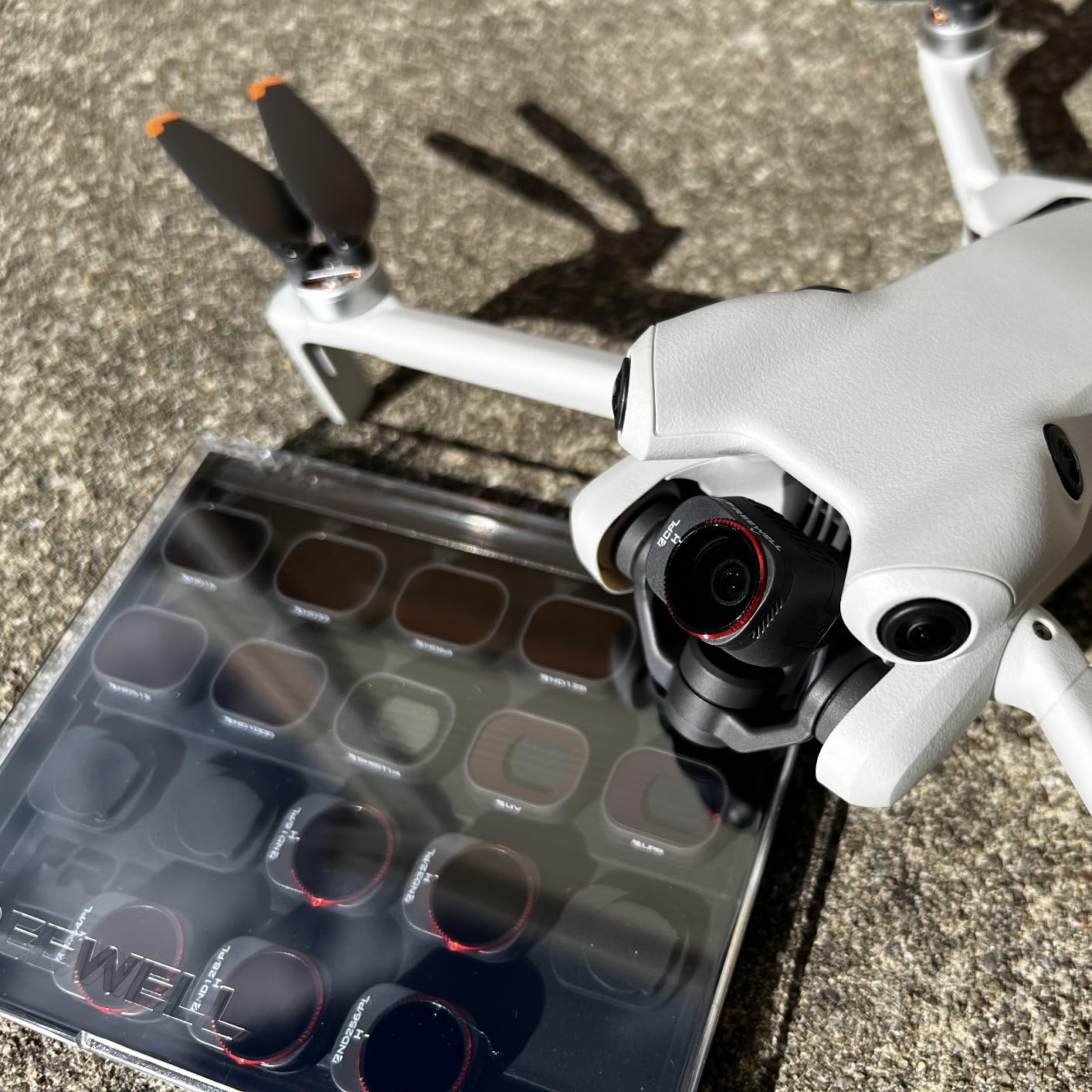 Freewell 16-Pack ND, ND/PL, CPL, UV, Mist 1/4, LPR Filters for DJI Mini 4 Pro customer photo 1