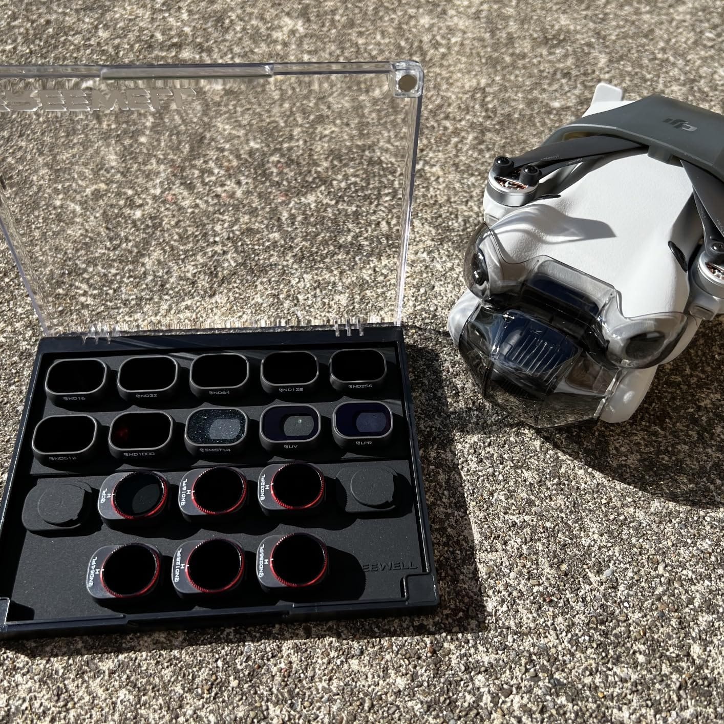 Freewell 16-Pack ND, ND/PL, CPL, UV, Mist 1/4, LPR Filters for DJI Mini 4 Pro customer photo 2