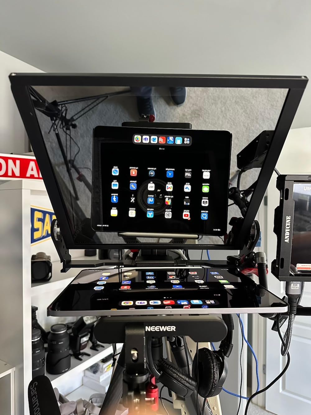 NEEWER Teleprompter X17 II with RT113 Remote/APP Control, 17
