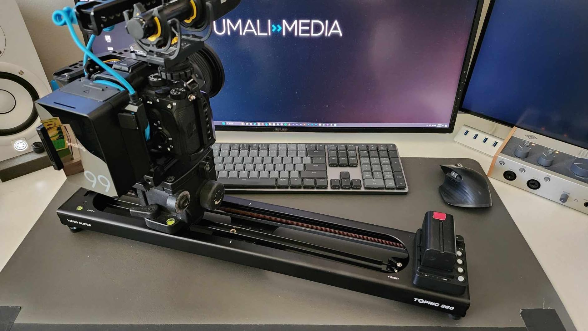 Accsoon Toprig S60 Motorized Camera Slider App Wireless Control Carbon Fiber Dolly Rail Slider Support Time Lapse Photography customer photo 2