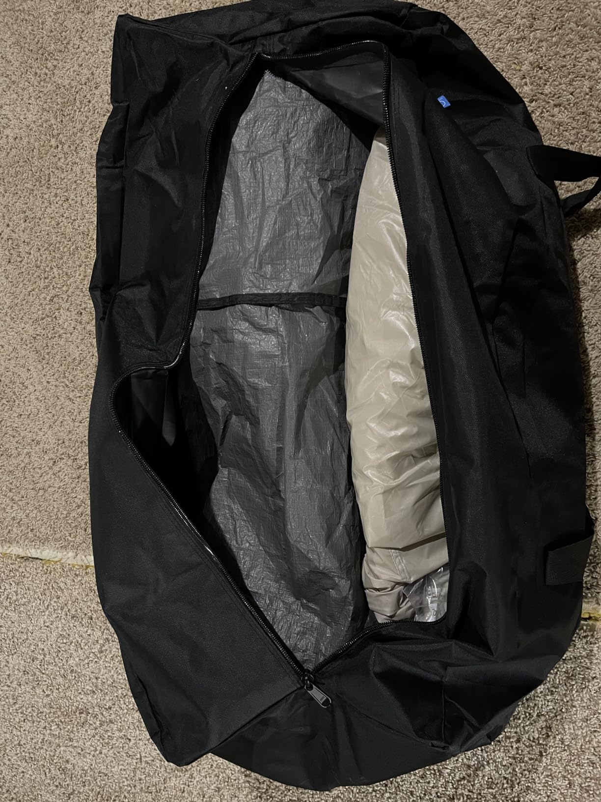 COOLBEBE 45 Inch Tripod Carrying Case - 45x7x7 Inch Storage Bag, Black | Waterproof Tripod Case for Light Stands, Fishing Rods, Tent Poles, and Camera Gear, Water Resistant customer photo 1