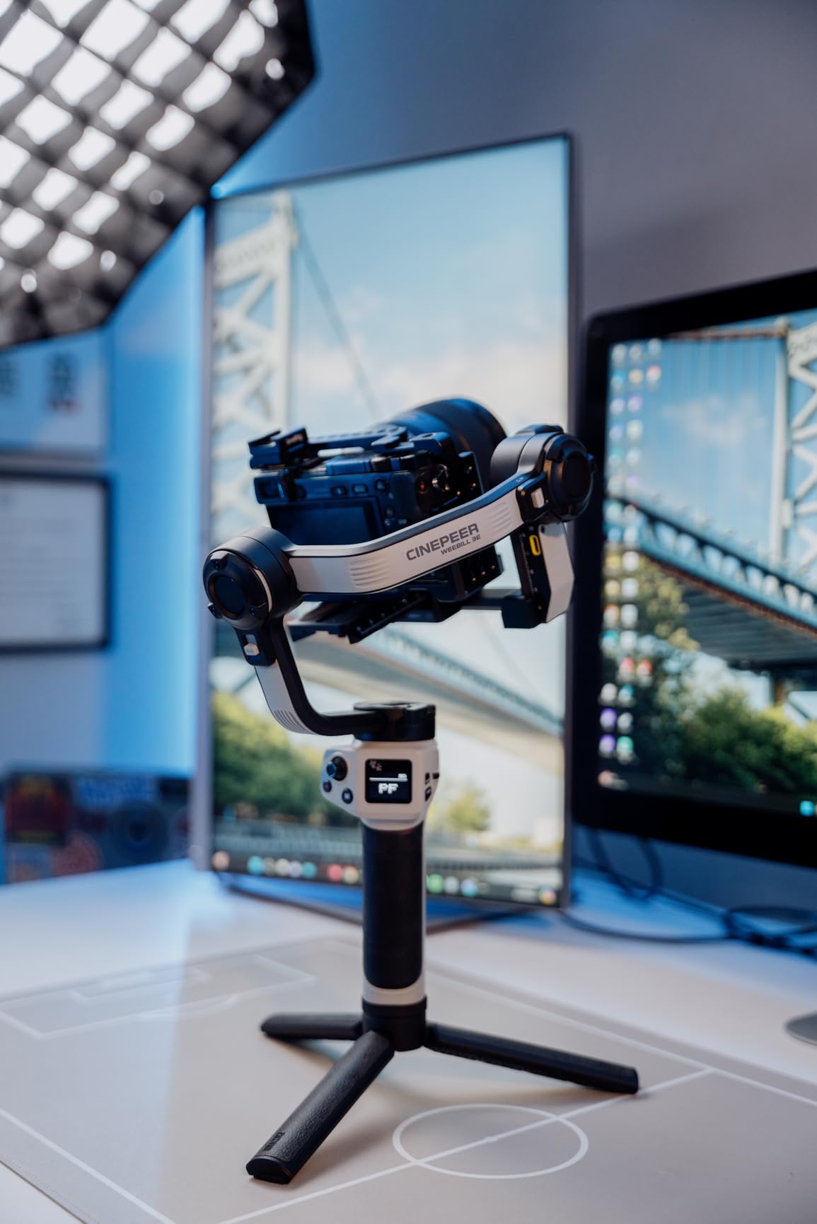 ZHIYUN CINEPEER WEEBILL 3E 3-Axis Gimbal Stabilizer for Camera, Up to 6.6lbs | for Canon/Sony/Panasonic/Nikon Camera Payload Extendable Sling Grip Native Vertical Shooting Handheld Camera Gimbal customer photo 2