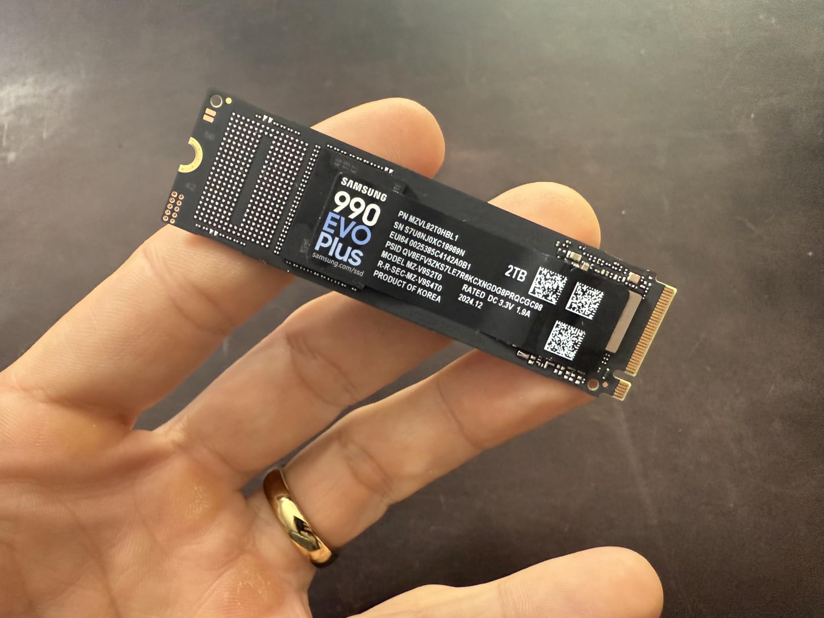 Samsung 990 EVO Plus SSD 2TB, PCIe Gen 4x4, Gen 5x2 M.2 2280, Speeds Up-to 7,250 MB/s, Upgrade Storage for PC/Laptops, HMB Technology and Intelligent Turbowrite 2.0, (MZ-V9S2T0B/AM) customer photo 2