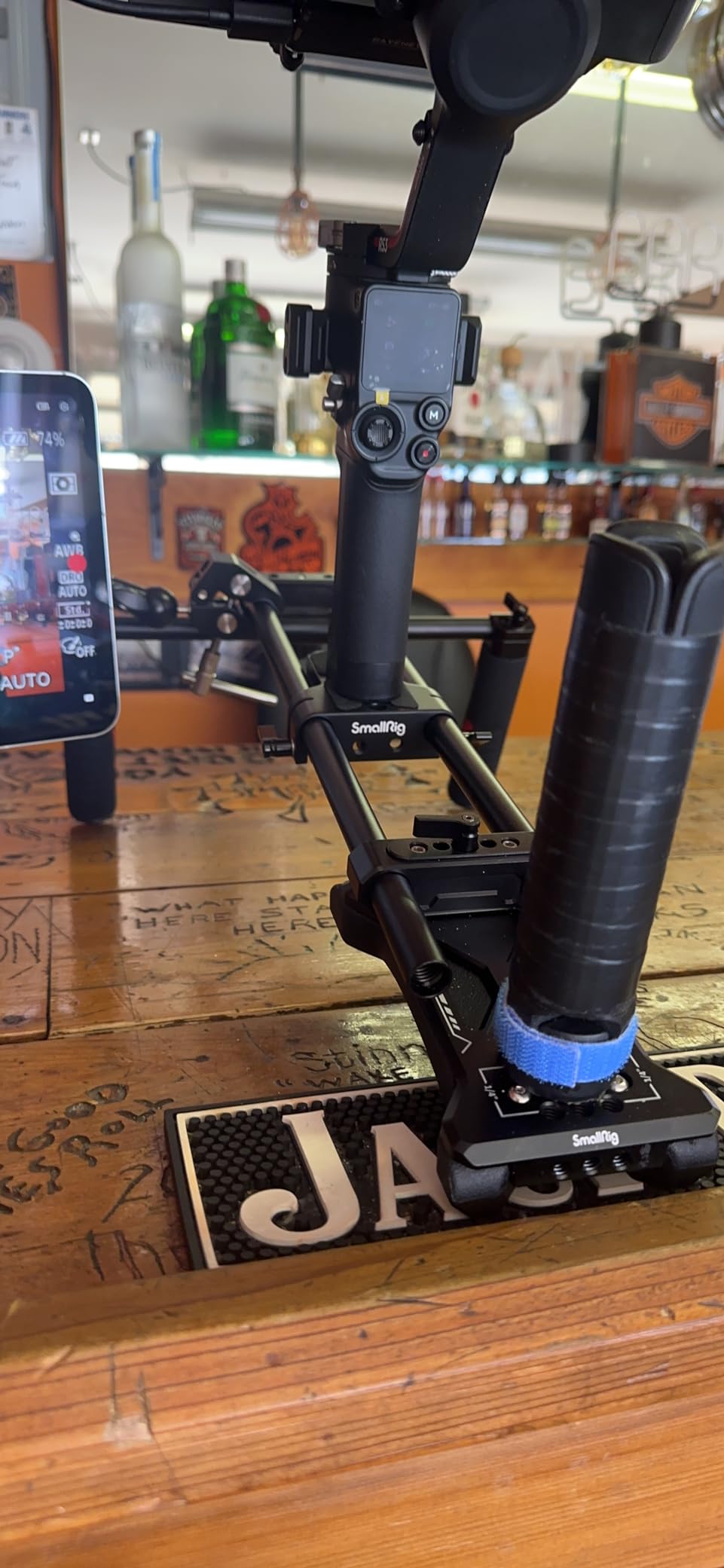 SmallRig Classic Shoulder Rig Kit, Lightweight & Portable (2.98lb) | Dual Handles 15mm Rods, Shoulder Mount Video Rig with Quick Release for Arca, for SmallRig Follow Focus / DSLR / Filmmaking customer photo 2