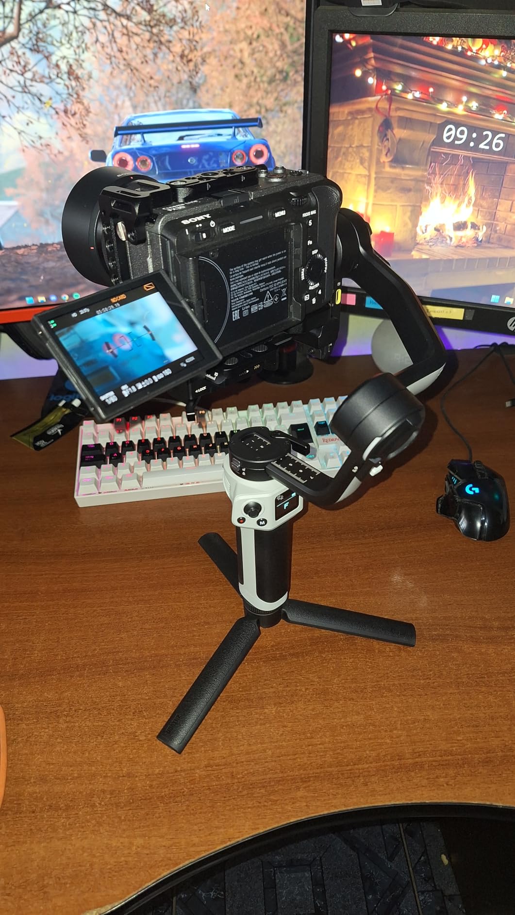 ZHIYUN CINEPEER Crane 4E 3-Axis Camera Gimbal Stabilizer for Canon/Sony/Panasonic/Nikon,Extendable Sling Grip Native Vertical Shooting Handheld Camera Gimbal customer photo 1