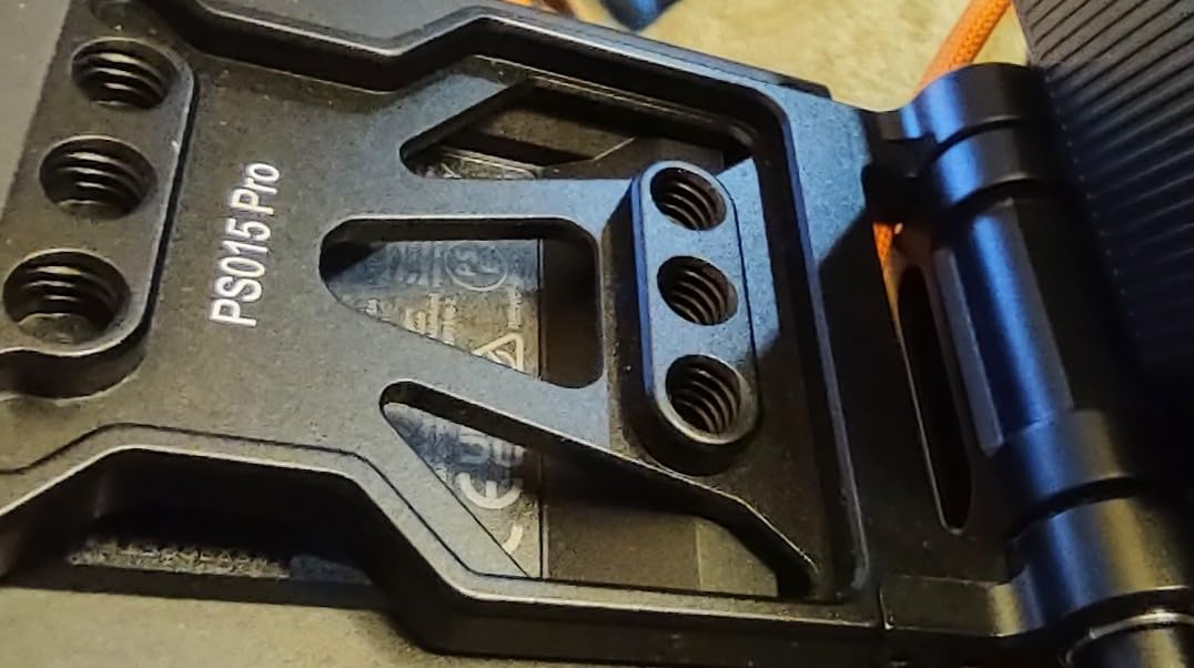 NEEWER Foldable V Mount Battery Plate with Arca Type Baseplate, PS015 PRO | Quick Release Camera Base Plate, Lightweight DSLR Video Rig, Compatible with SmallRig V Mount Battery Cage DJI RS4 RS3 Gimbal customer photo 1