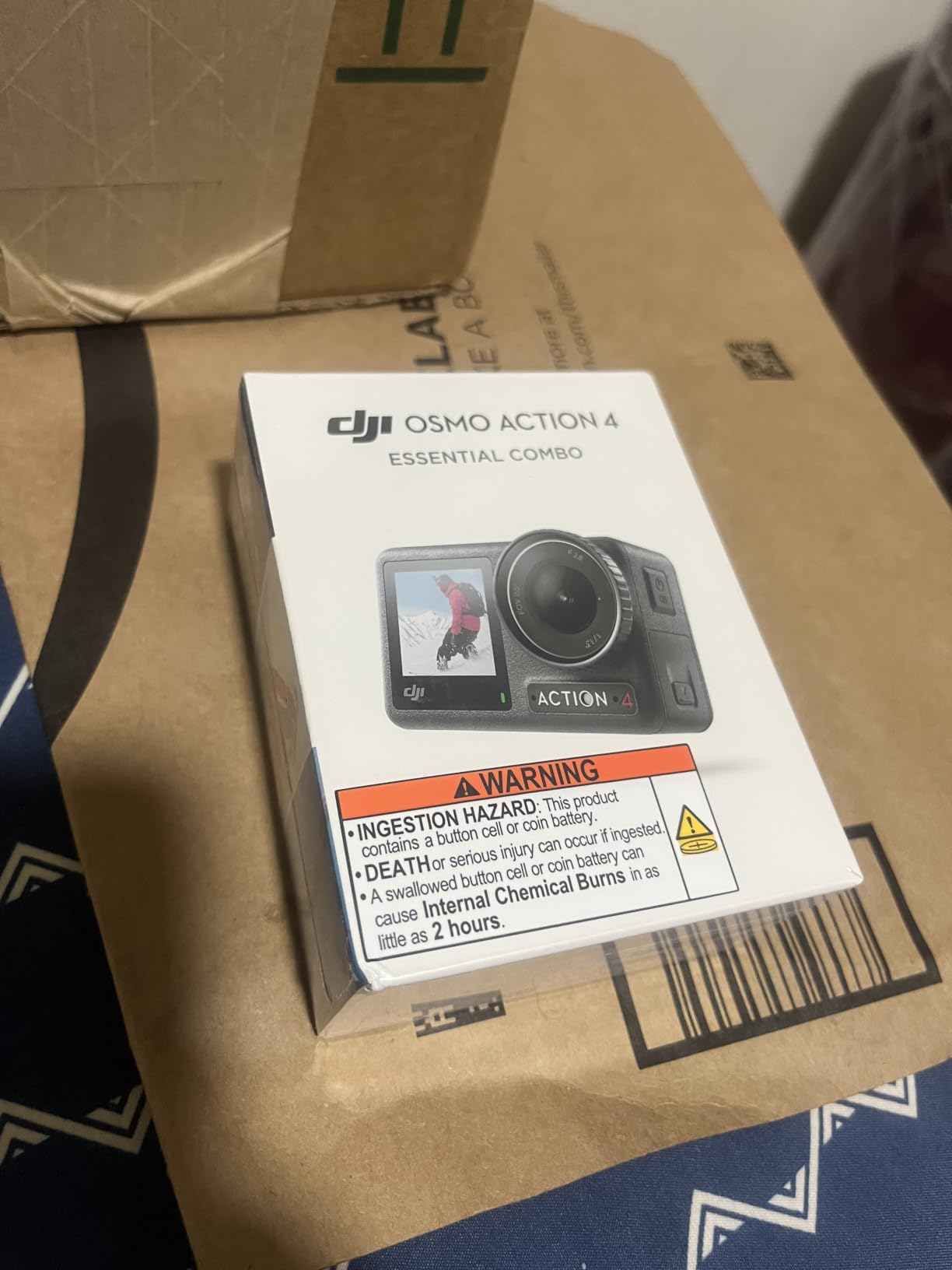 DJI Osmo Action 4 Essential Combo, Waterproof Action Camera Vlogging Camera customer photo 2