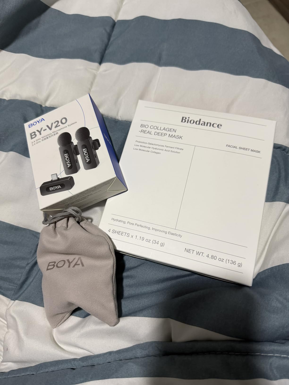 BOYA BY-V20 Wireless Microphones for iPhone 17/16/15 & Android/Laptop customer photo 1