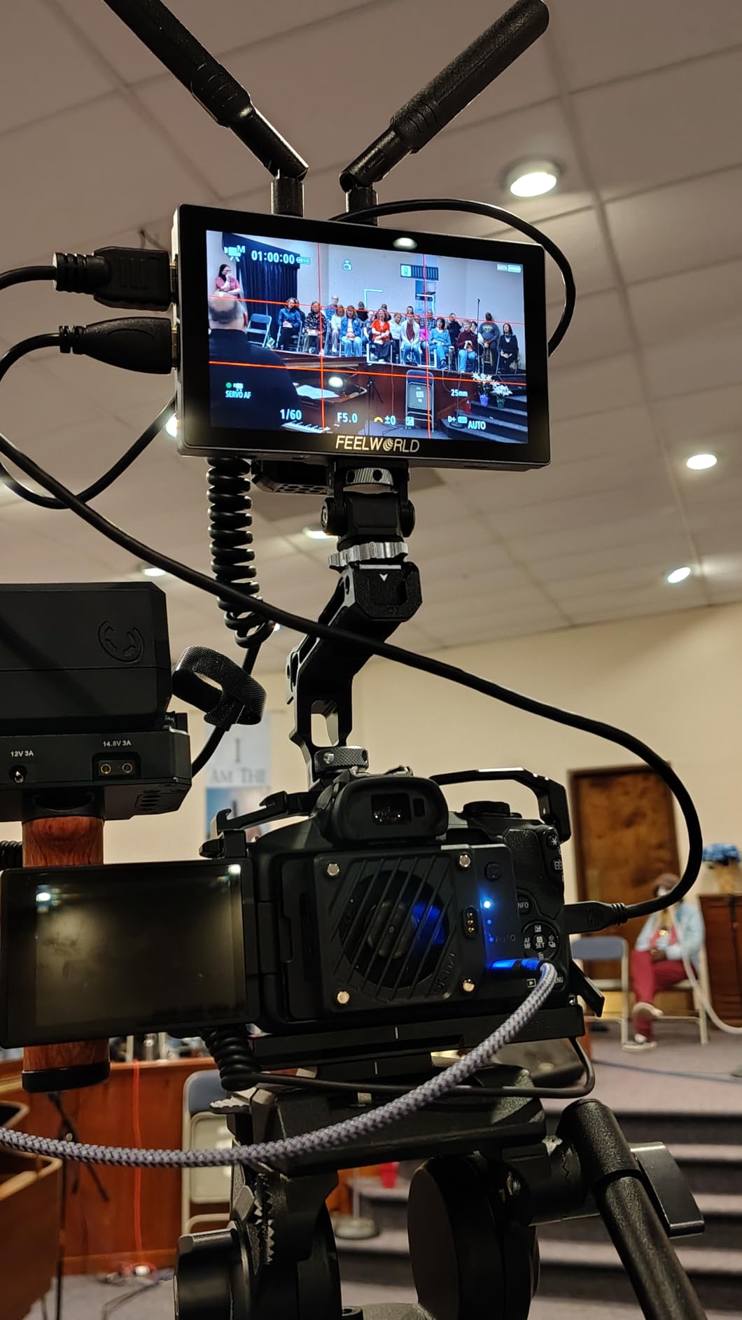 SMALLRIG Top Handle with Monitor Mount Kit, with 3/8