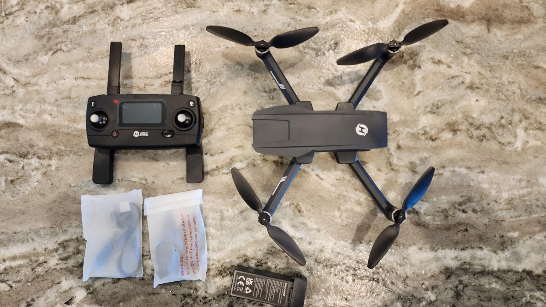 Holy Stone HS790 6K Photo Drone with Camera for Adults, 3 Axis Brushless Gimbal 4K Video, 30000ft Transmission, 60Min Flight with Fast Charging Hub, AI Night Shot, GPS Smart Flight, Beginner Mode customer photo 2