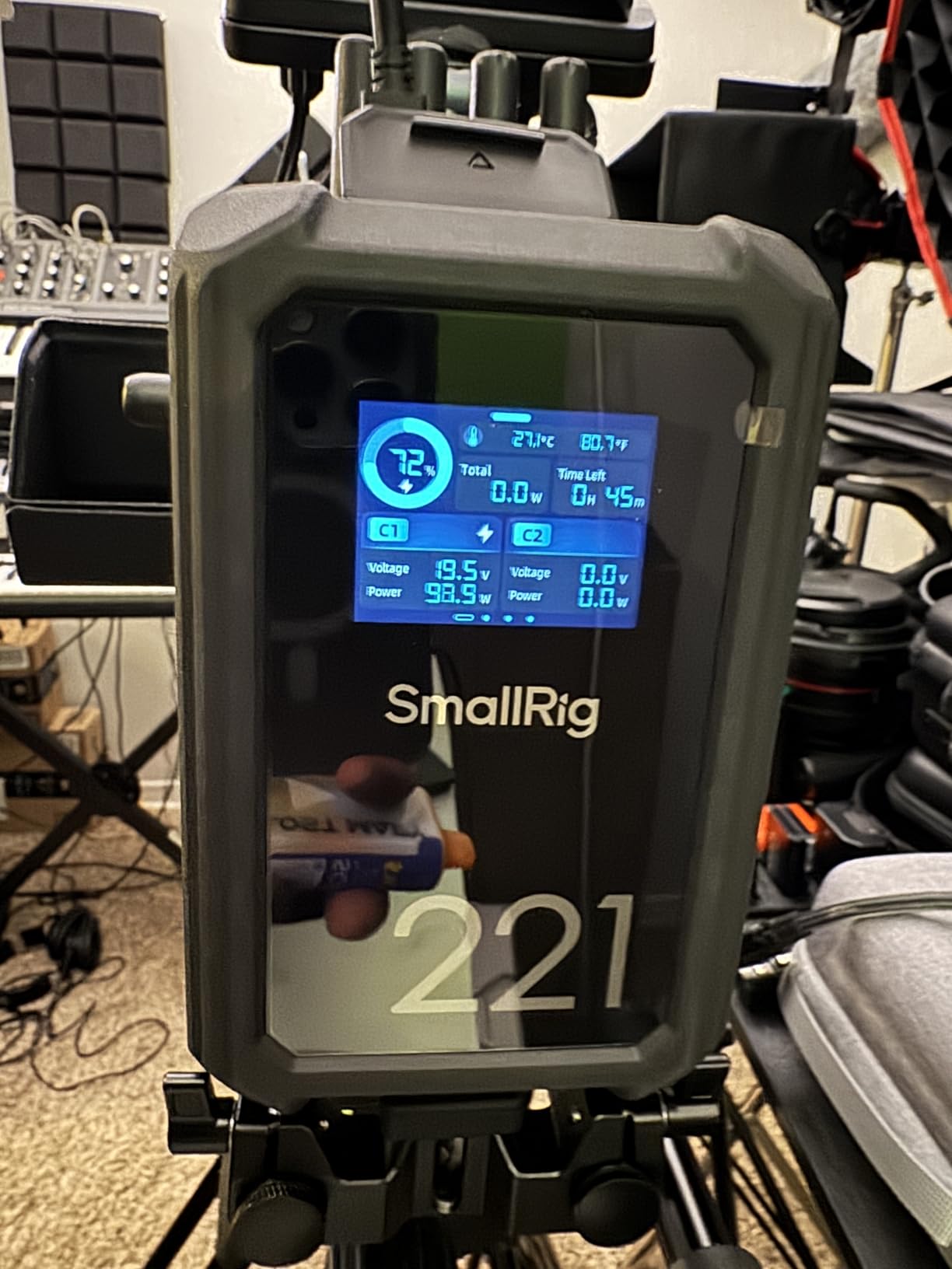 SMALLRIG V Mount Battery X99, 99Wh/6800mAh Vmount Battery, 4.9ft Drop-Proof | 100W 2H Full Charge, 8-Port with USB-C, IP54 Water/Dust Proof, APP Control, 2.0