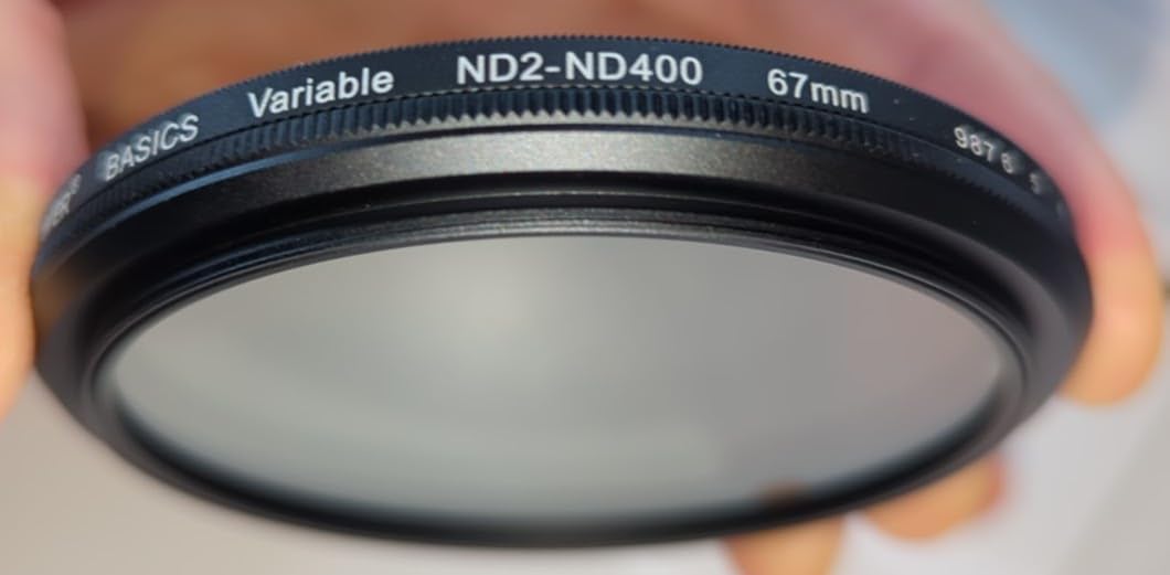 NEEWER Basics 58mm Variable ND Filter, ND2-400 1-9 Stops Light Reduction Rotatable Variable Neutral Density Filter with Anti Fingerprint Coating, Slim Frame for Camera Lens customer photo 2