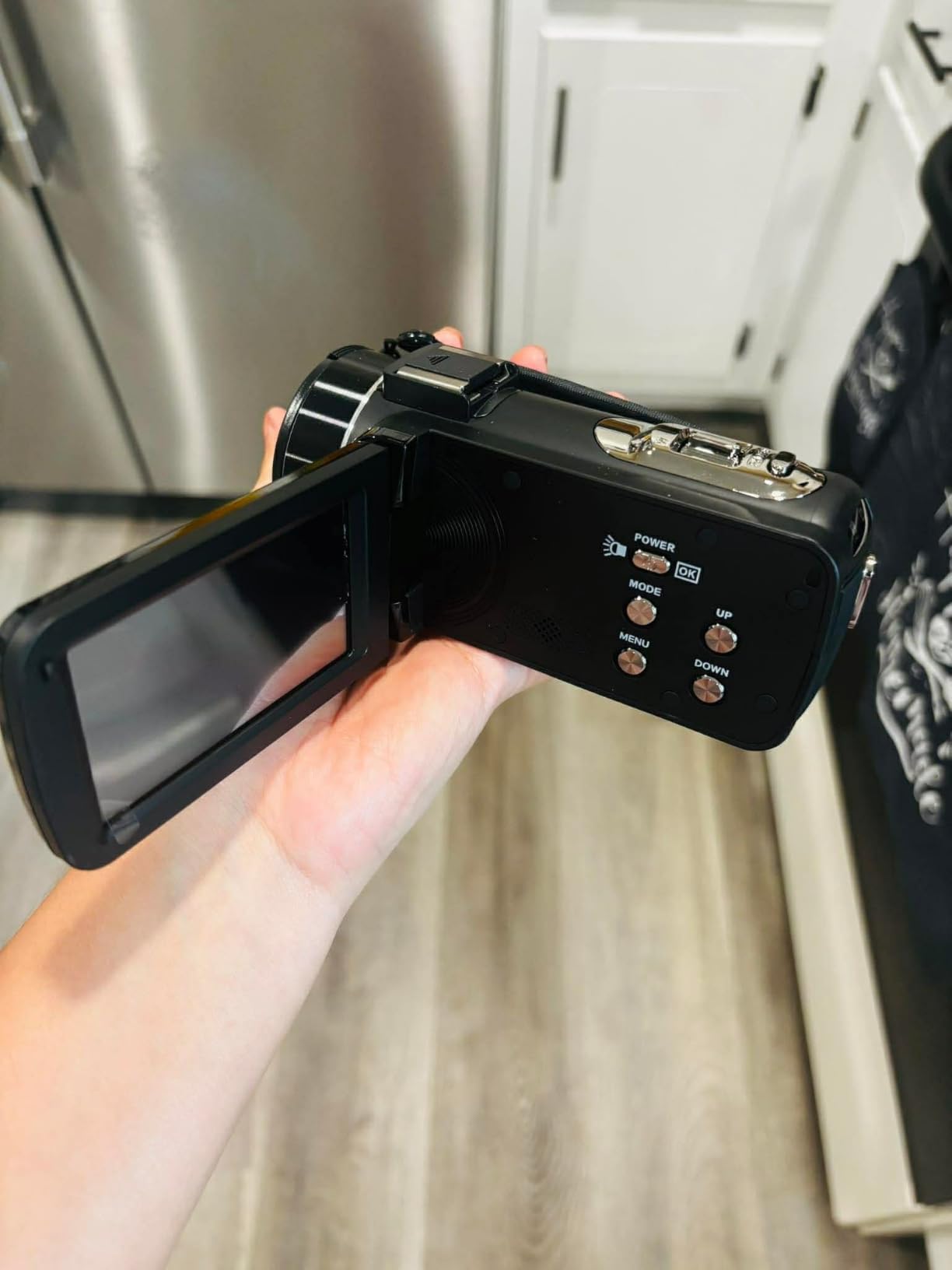 ZYDIIE 4K Video Camera Camcorder UHD 64MP Vlogging Camera for YouTube 18x Digital Zoom 3