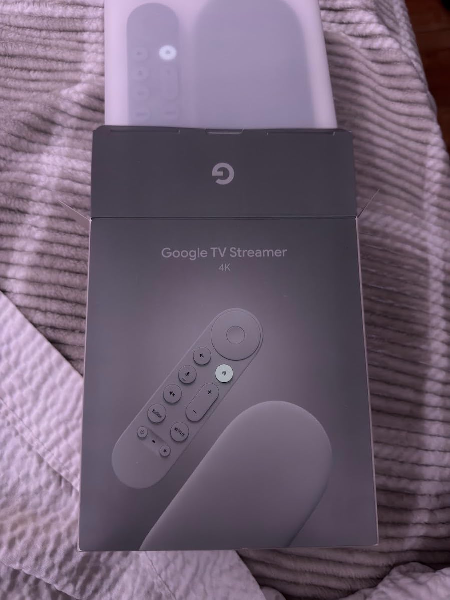 Google TV Streamer 4K - Fast Streaming Entertainment on Your Device with Voice Search Remote - Watch Movies, Shows, Live, and Netflix in HDR - Smart Home Control - 32 GB of Storage - Hazel customer photo 2