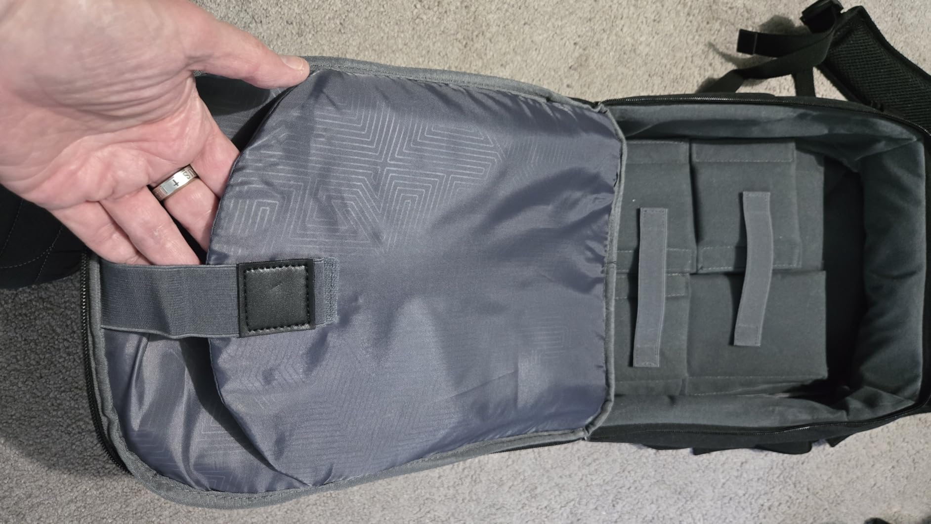 K&F CONCEPT Camera Backpack, Lightweight Camera Bag with Tripod Holder customer photo 2
