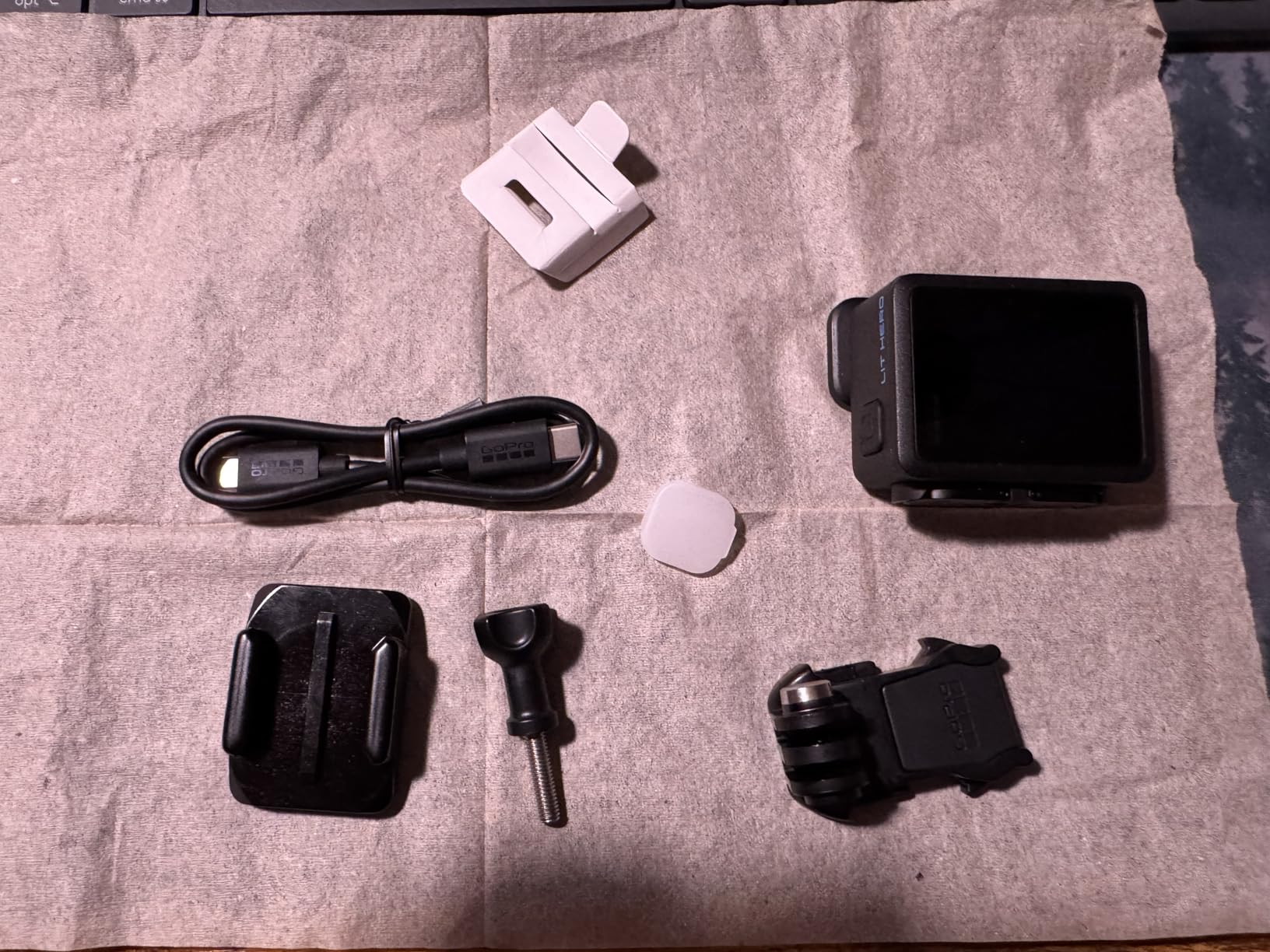 GoPro LIT Hero - Lightweight, Compact, Waterproof Action Camera with Built-in Light, 4K60 Ultra HD Video, 12MP Photo, Touch Screen, HyperSmooth Stabilization customer photo 1