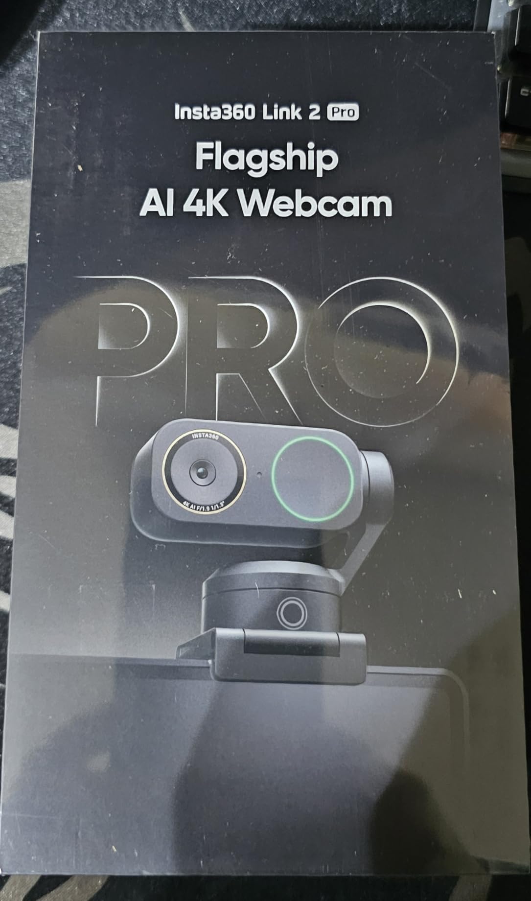Insta360 Link 2 Pro – 4K PTZ Webcam for PC/Mac, 1/1.3” Sensor, Low-Light, AI Tracking, HDR, Directional Noise-Canceling Mics, Supports Stream Deck, Zoom, Teams, Twitch for Streaming or Meetings customer photo 2