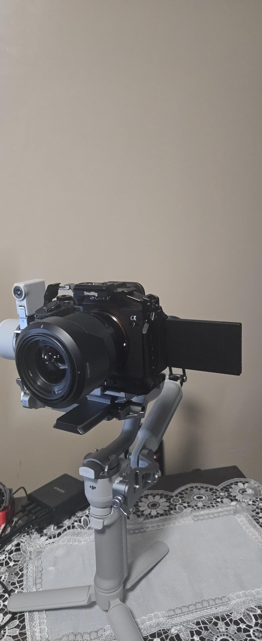 A7 V / A7R V / A7 IV Cage Advanced Kit for Sony Alpha 7 V/Alpha 7R V/Alpha 7 IV, with Quick Release Plate for Arca, Includes Top Handle/Side Handle/Cable Clamp for HDMI customer photo 1