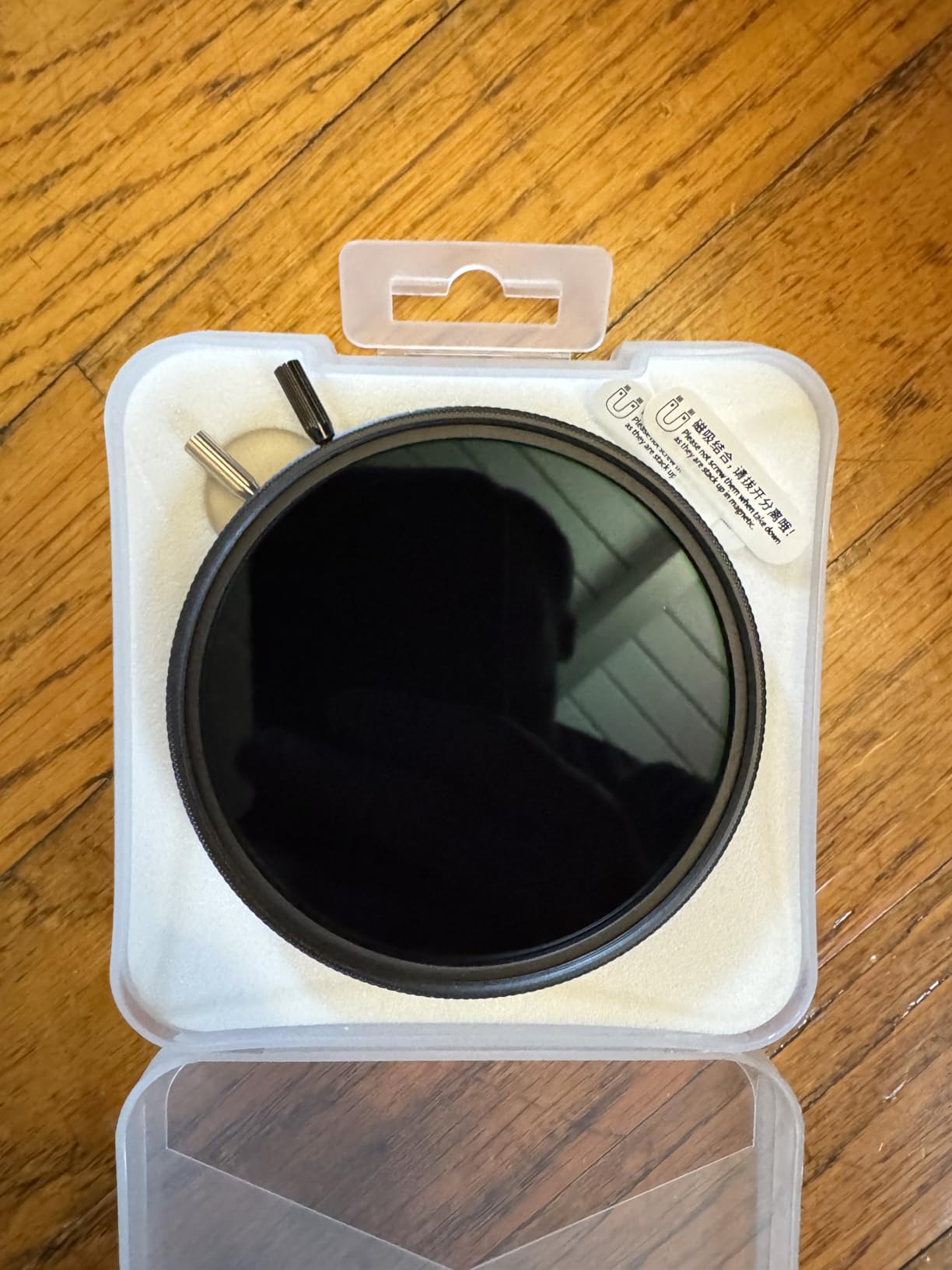 Kase KW Revolution Plus Magnetic Vari ND/CPL 6 to 9 Stop Combo Shockproof Variable ND64 to ND500 Neutral Density Filter Low Reflection Optical Glass (77mm) customer photo 2