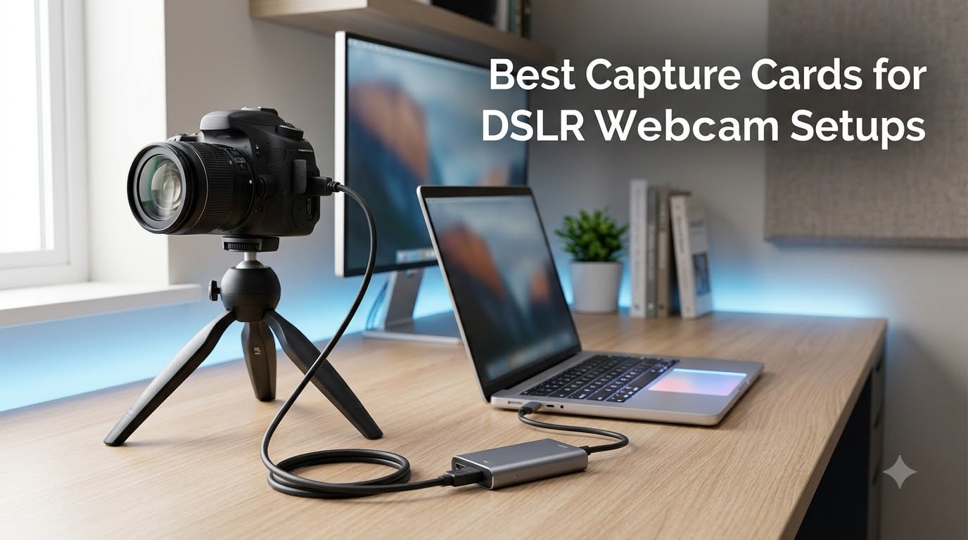Best Capture Cards for DSLR Webcam Setups