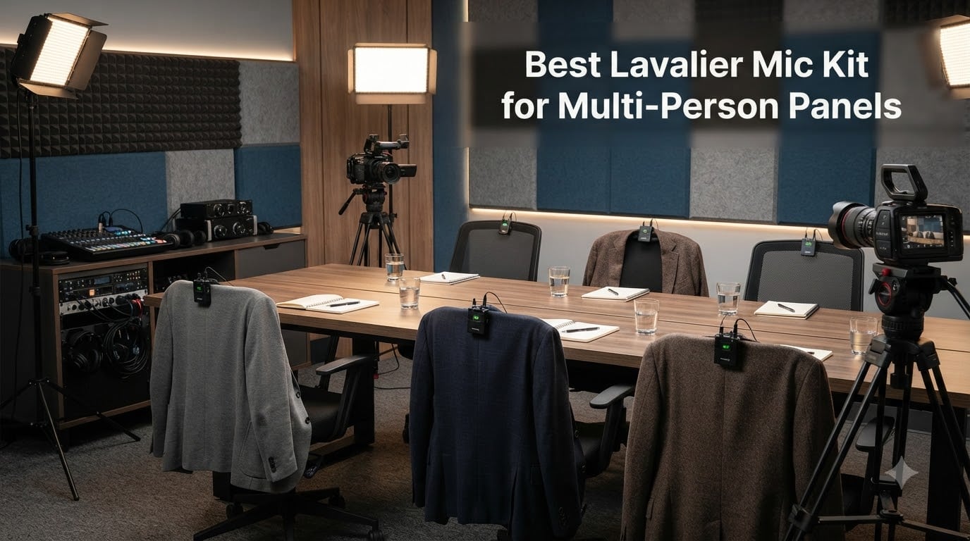 Best Lavalier Mic Kit for Multi-Person Panels