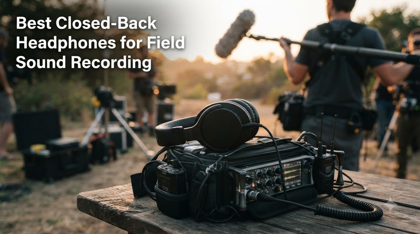 Best Closed-Back Headphones for Field Sound Recording