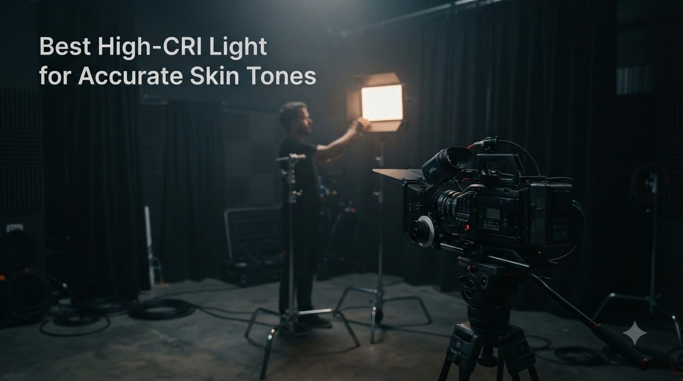 Best High-CRI Light for Accurate Skin Tones