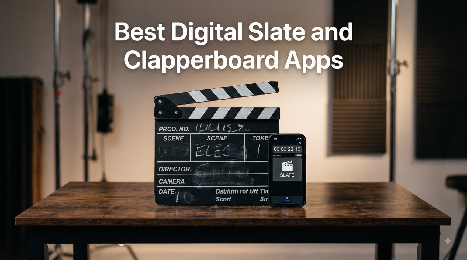 Best Digital Slate and Clapperboard Apps