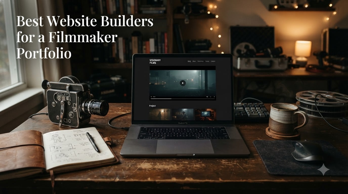 Best Website Builders for a Filmmaker Portfolio