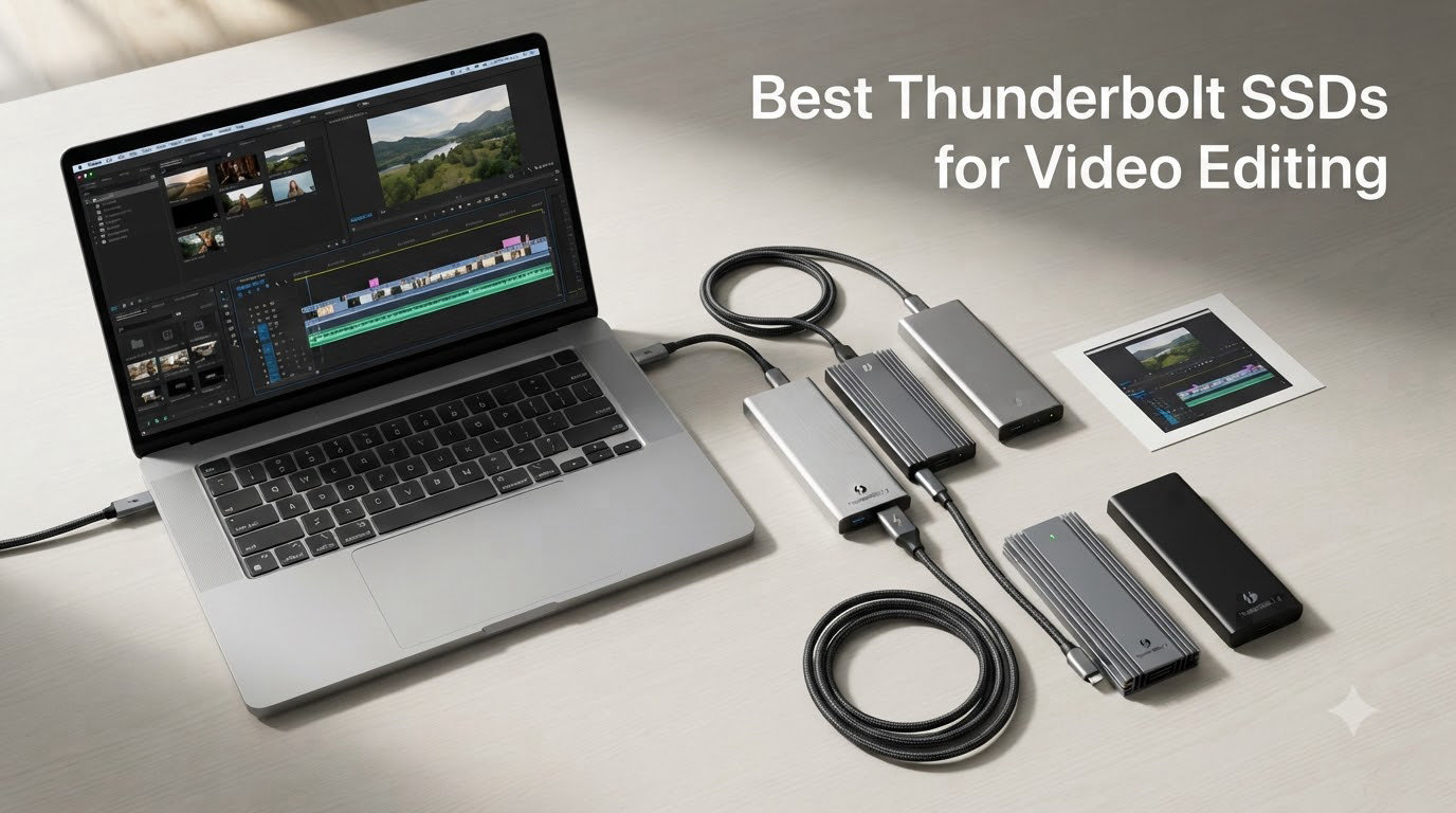 Best Thunderbolt SSDs for Video Editing