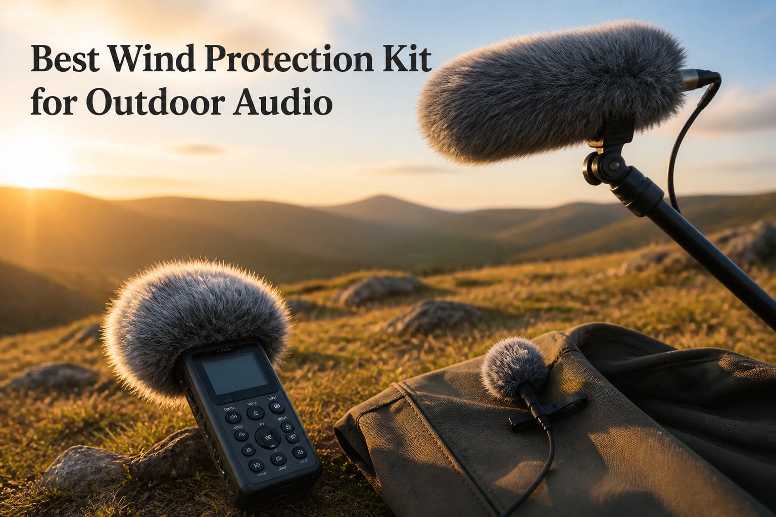 Best Wind Protection Kit for Outdoor Audio