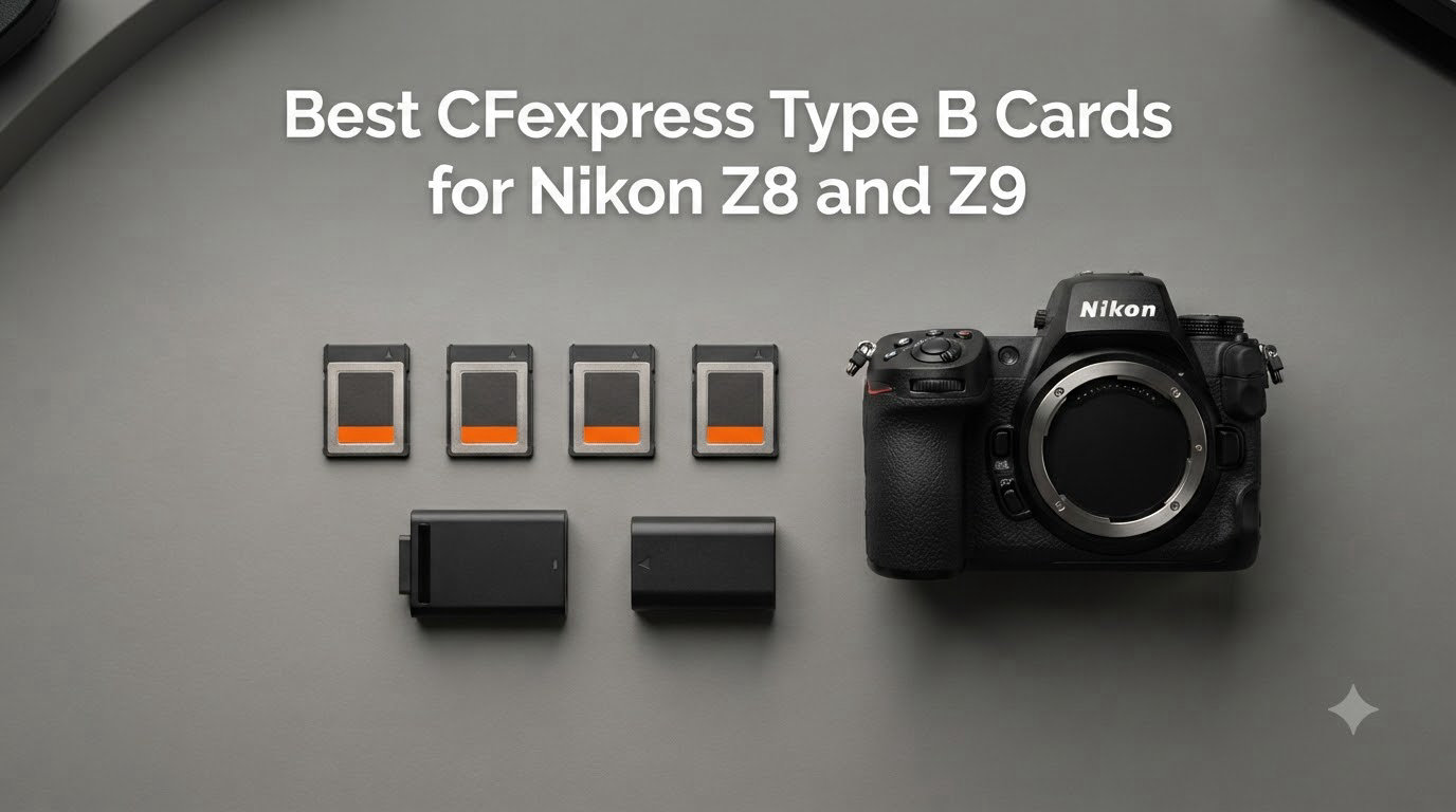 Best CFexpress Type B Cards for Nikon Z8 and Z9