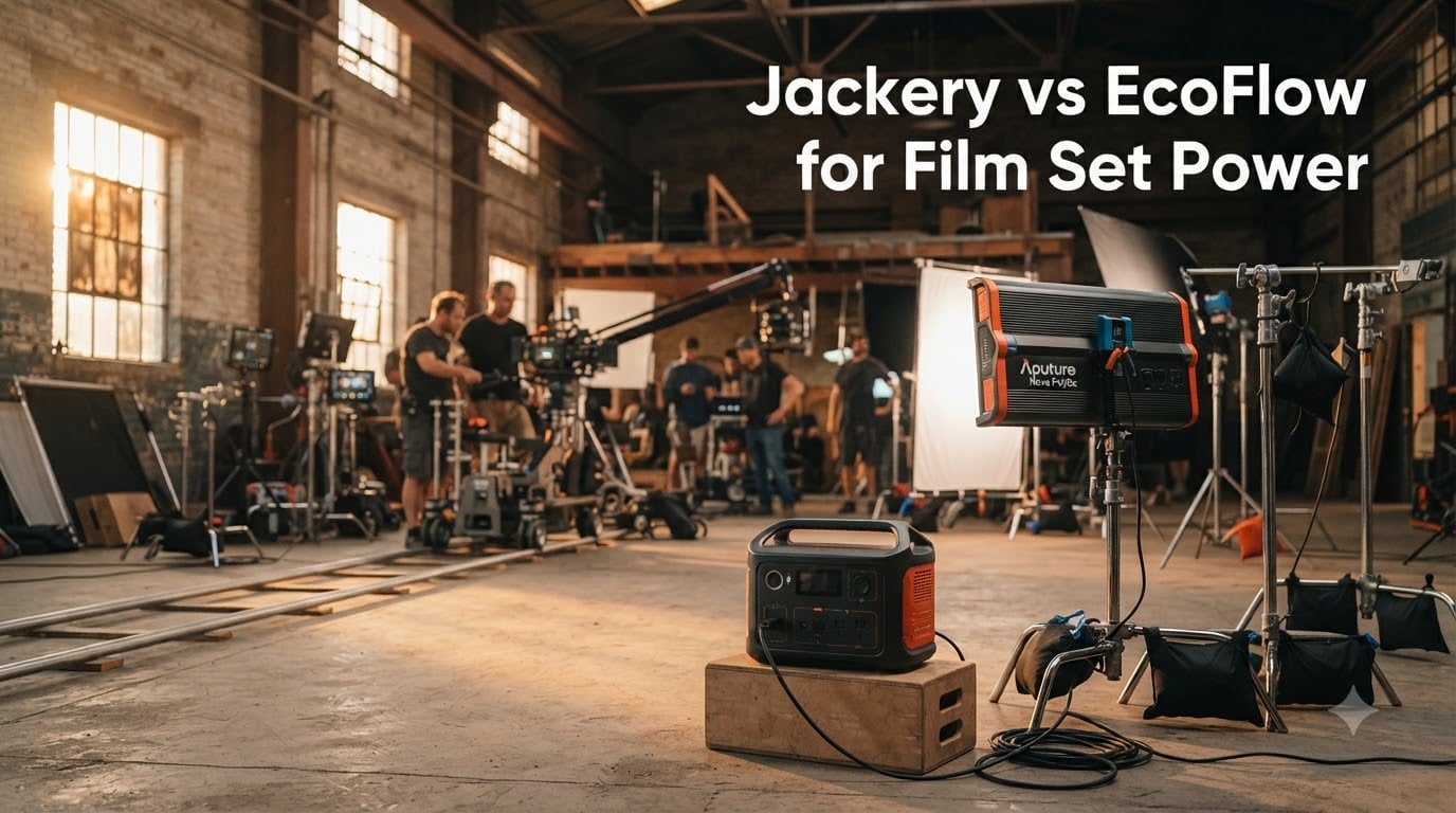 Jackery vs EcoFlow for Film Set Power