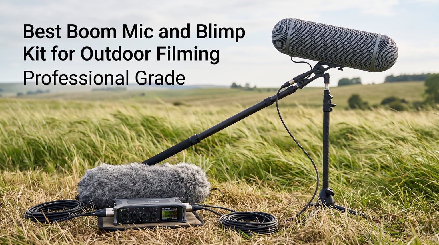 Best Boom Mic and Blimp Kit for Outdoor Filming
