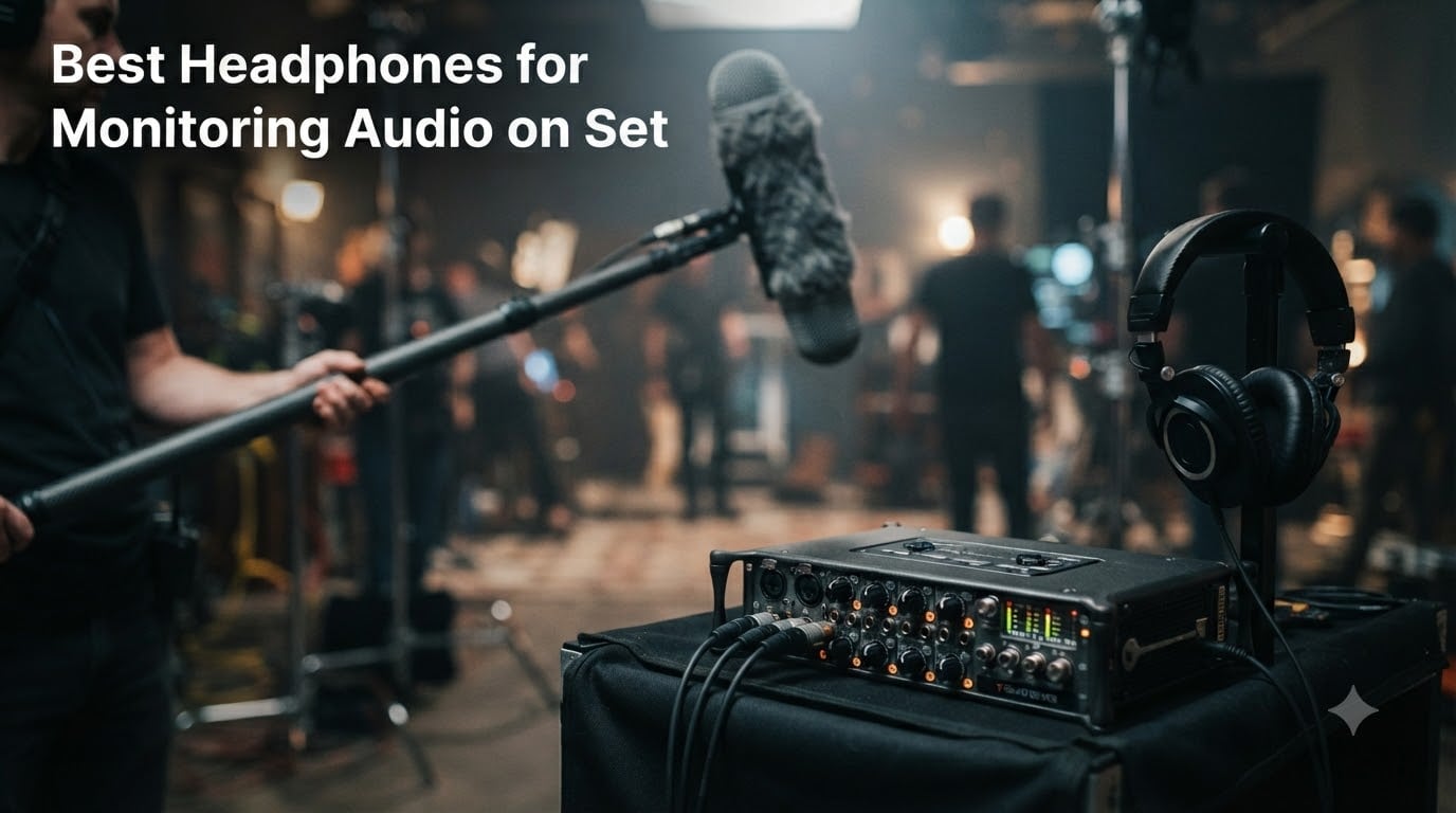 Best Headphones for Monitoring Audio on Set