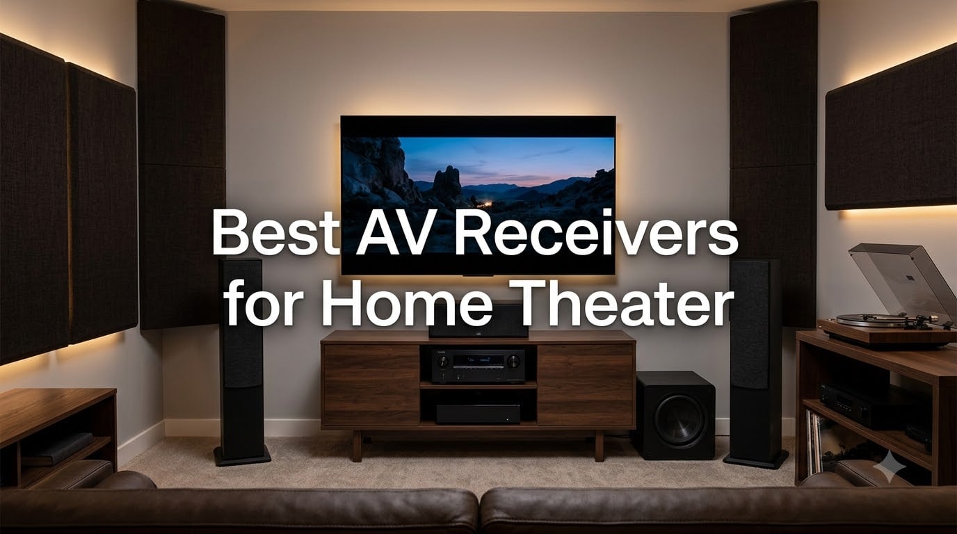 Best AV Receivers for Home Theater