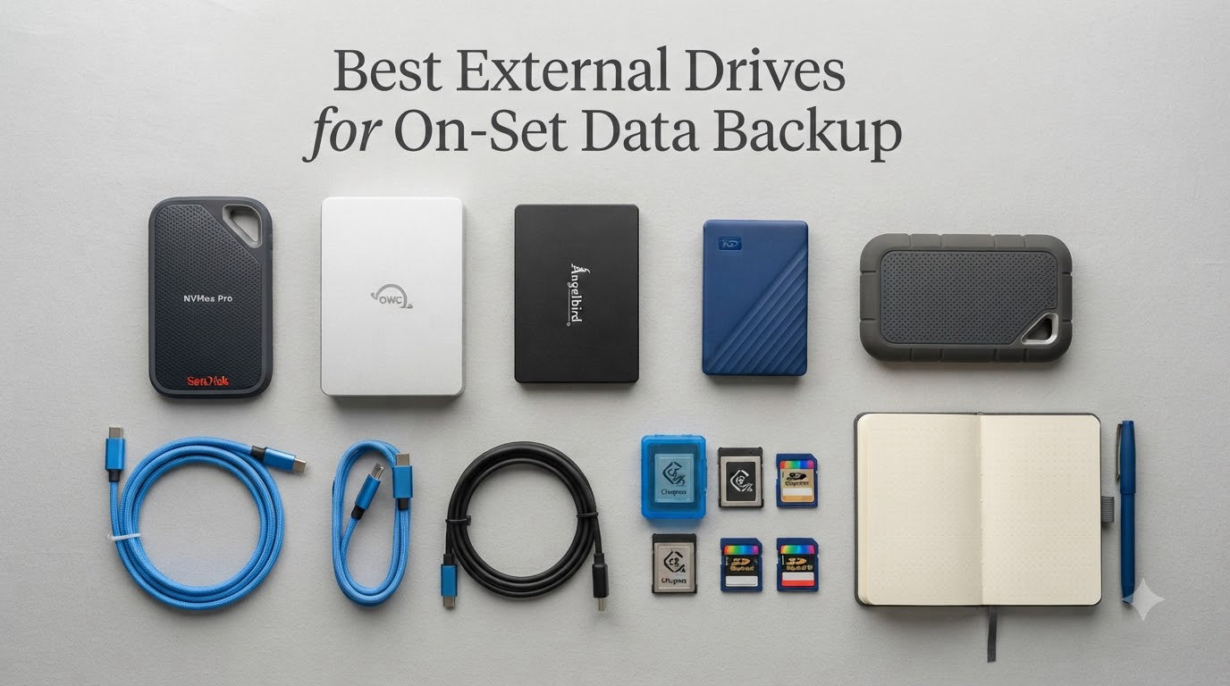 Best External Drives for On-Set Data Backup